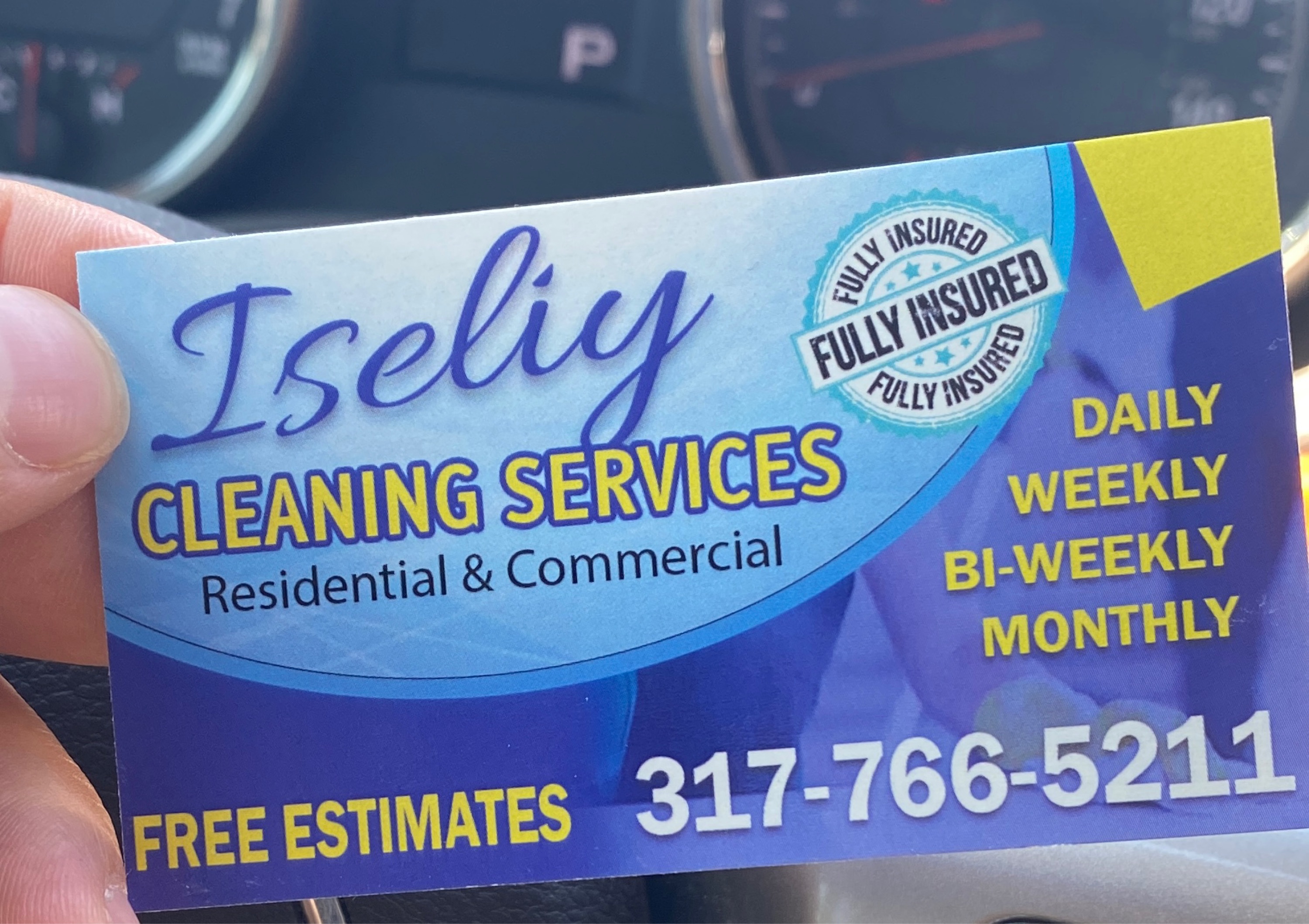 Iseliy Cleaning Services LLC Logo