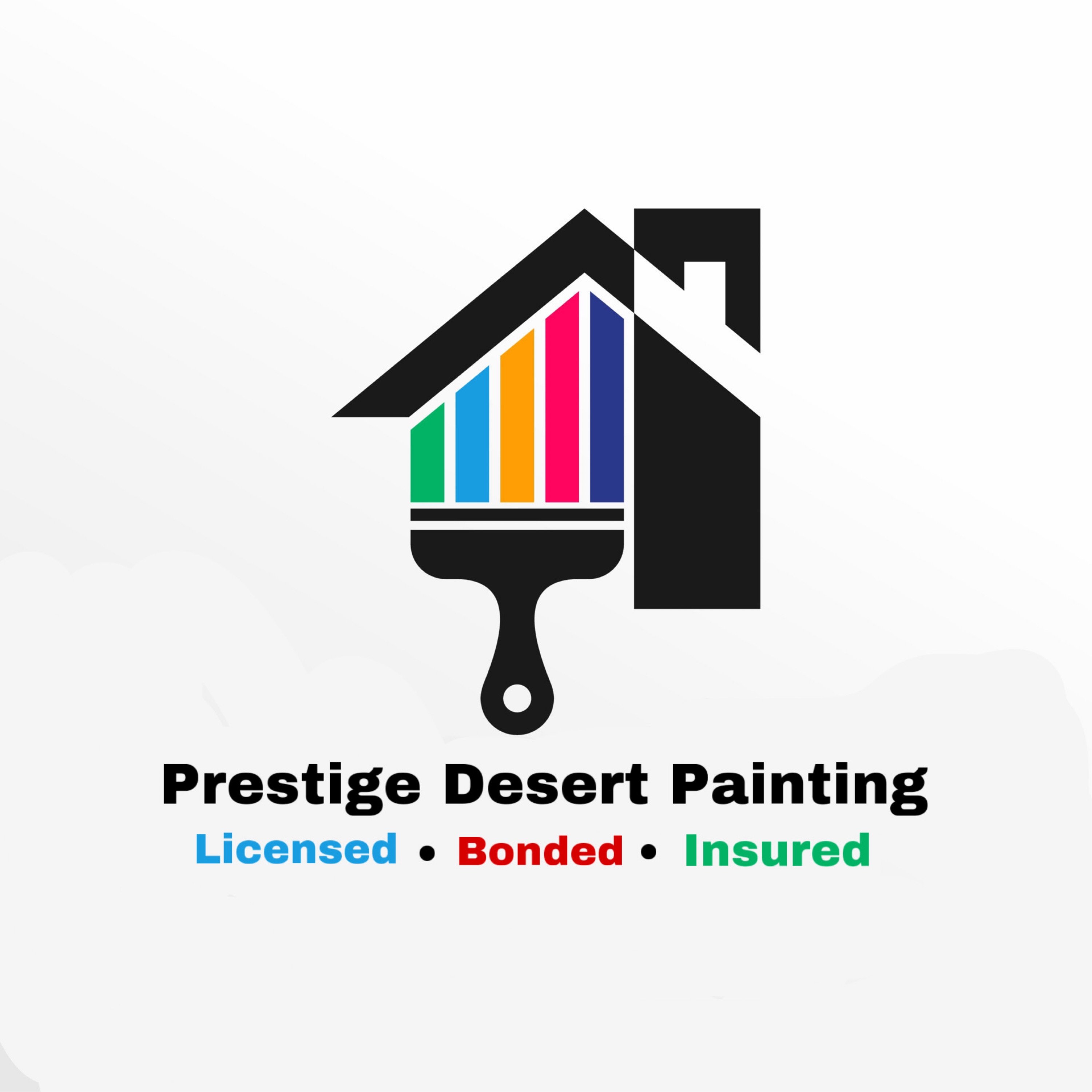 Prestige Desert Painting Logo