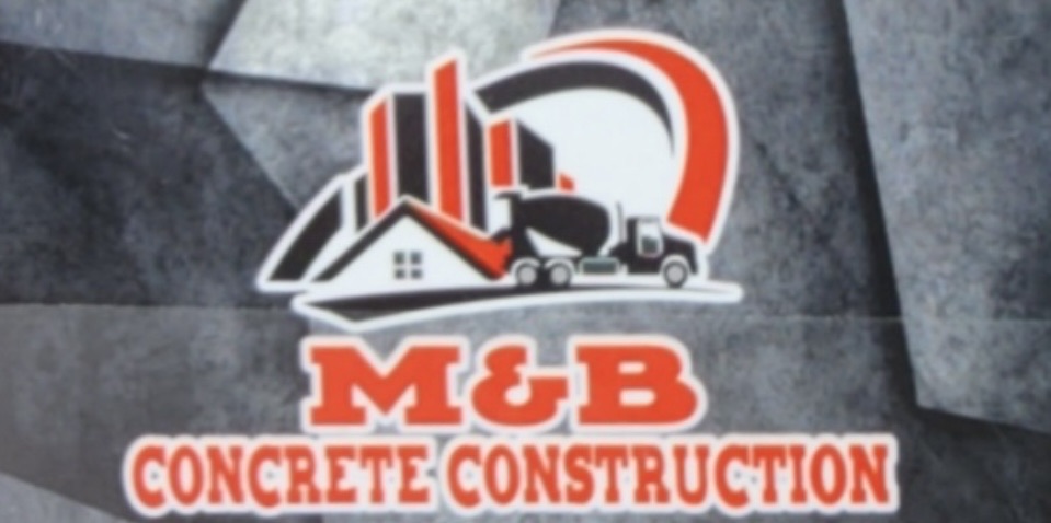 M&B Concrete Construction Logo