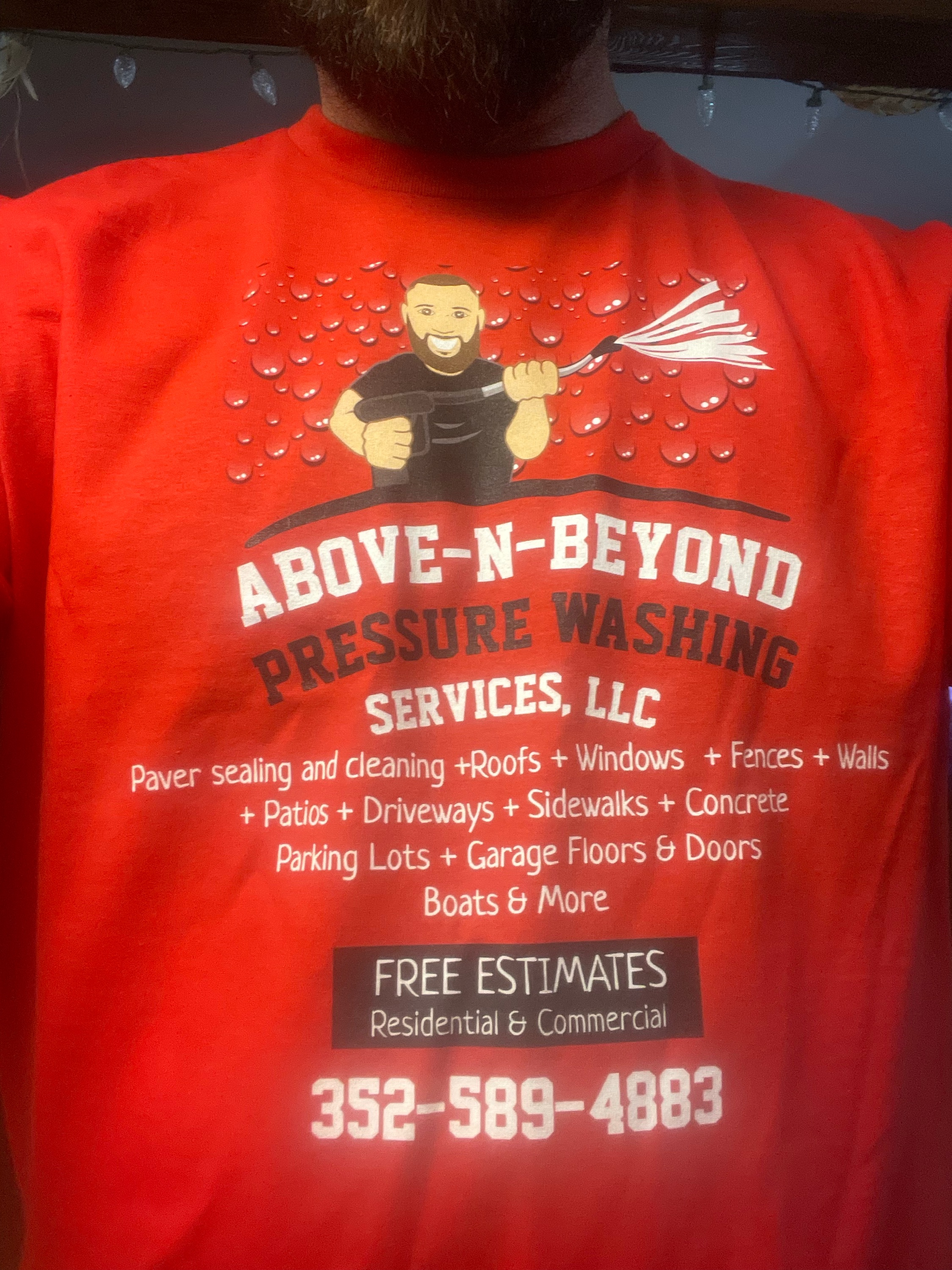 Above-N-Beyond Pressure Washing Logo