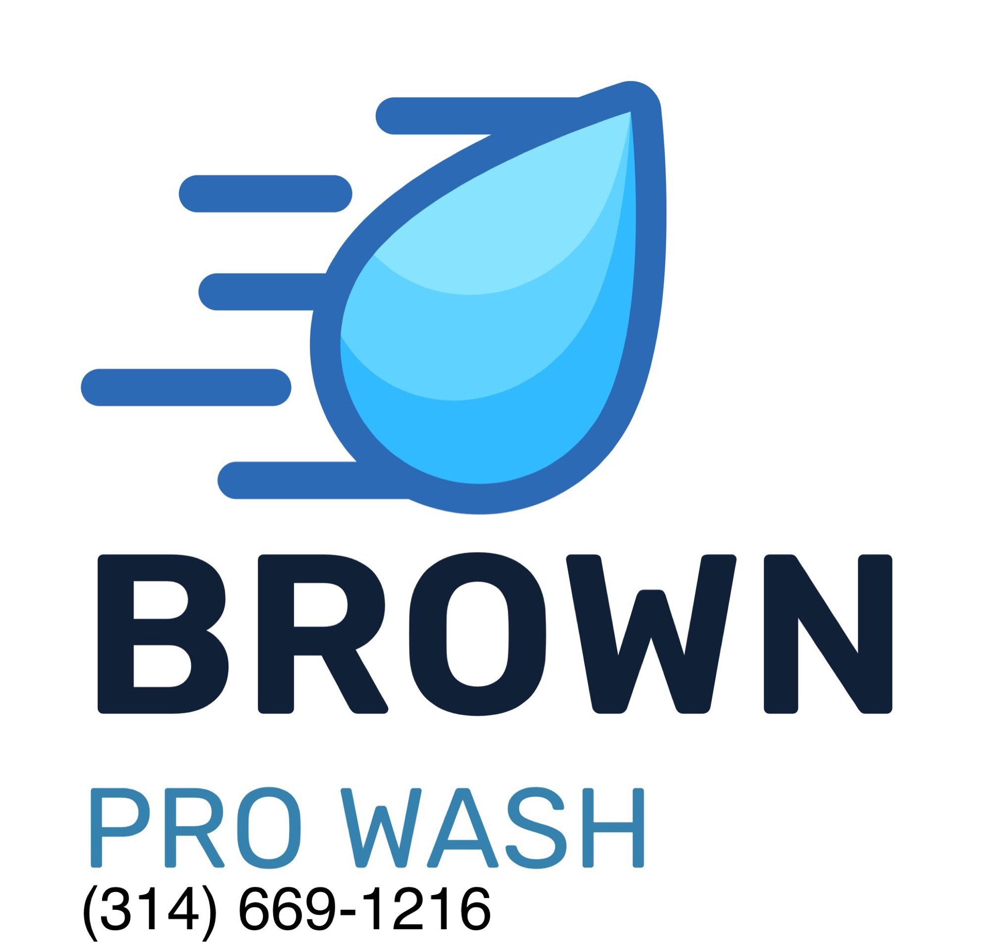 Brown Pro Wash Logo