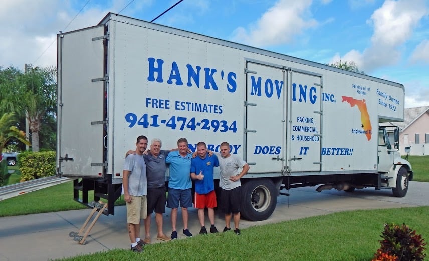 Hank's Moving, Inc. Logo