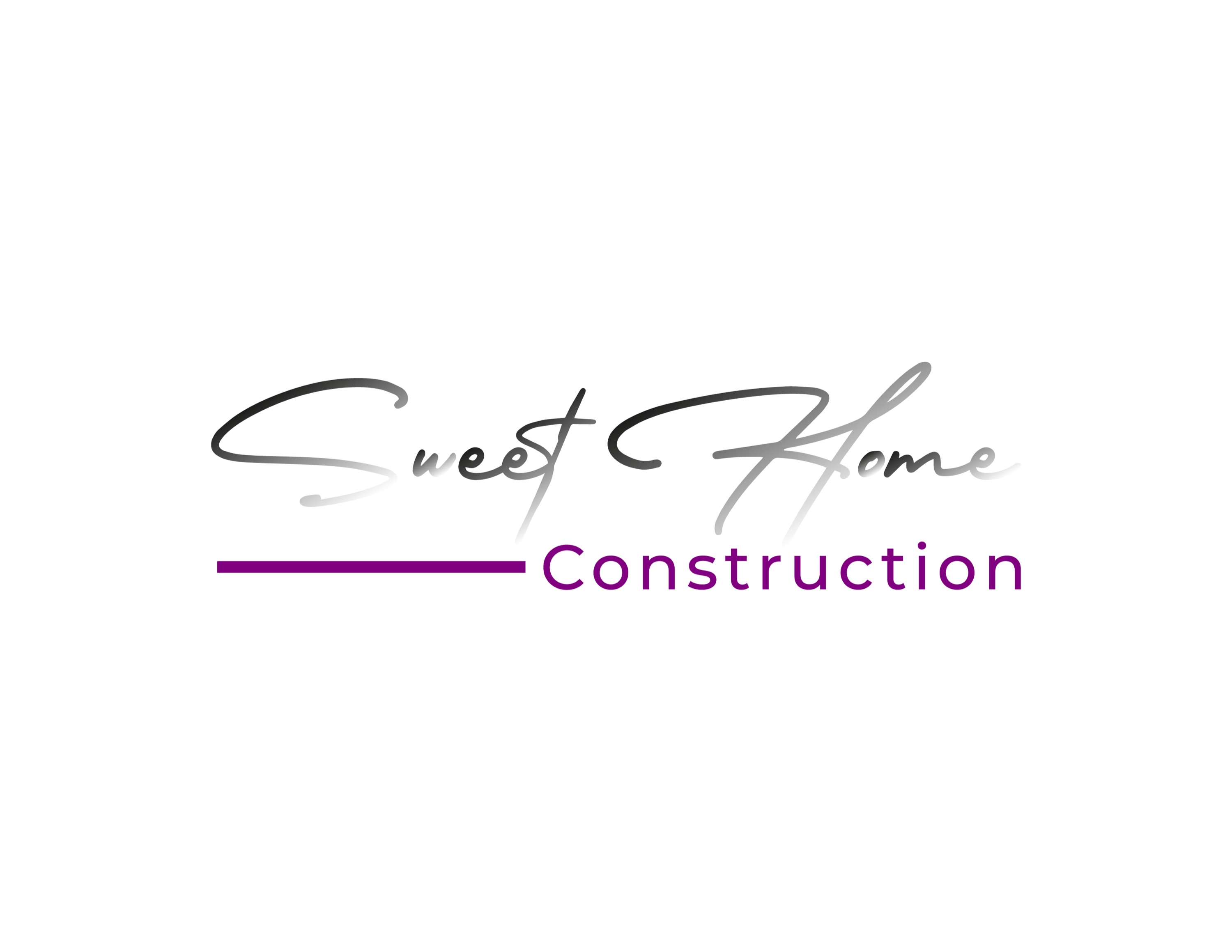 Sweet Home Construction Logo