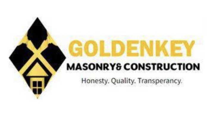 Goldenkey Masonry & Construction Logo