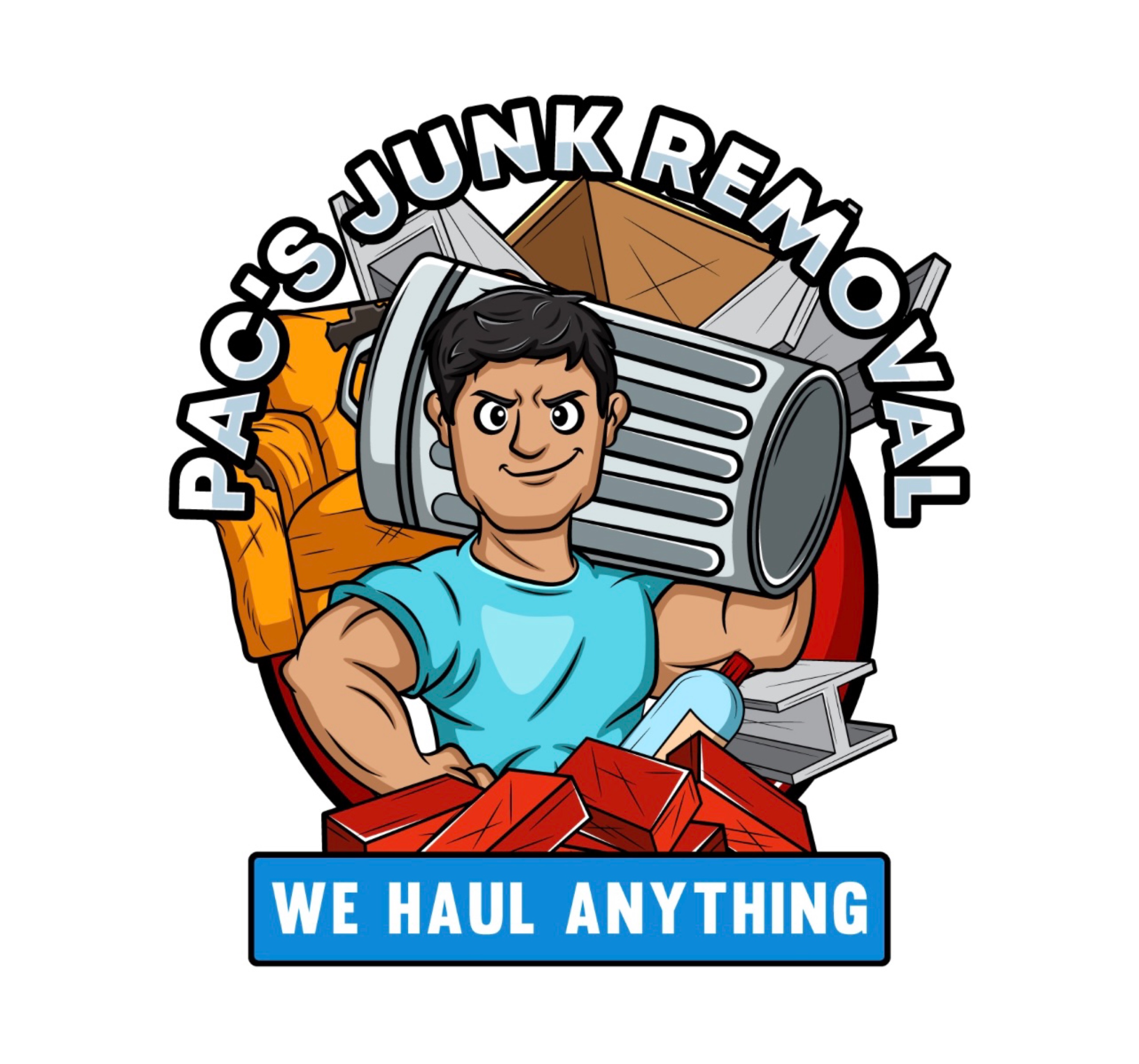 Pac's Junk Removal Logo