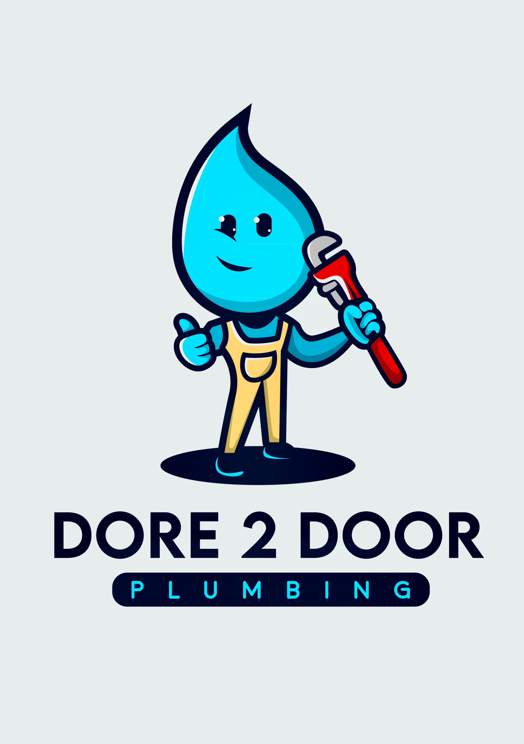 Dore 2 Door Plumbing Logo