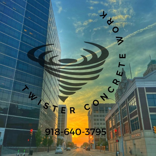 Twister Concrete Work Logo