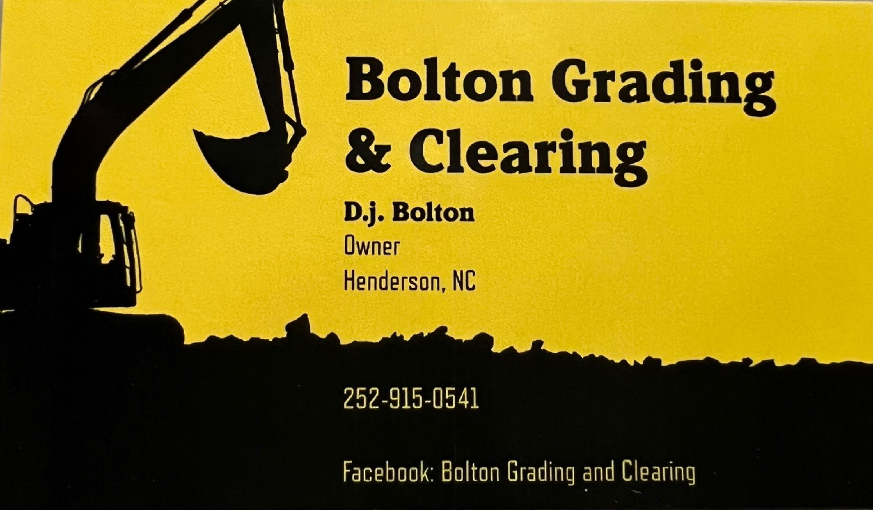 Bolton Grading and Clearing Logo