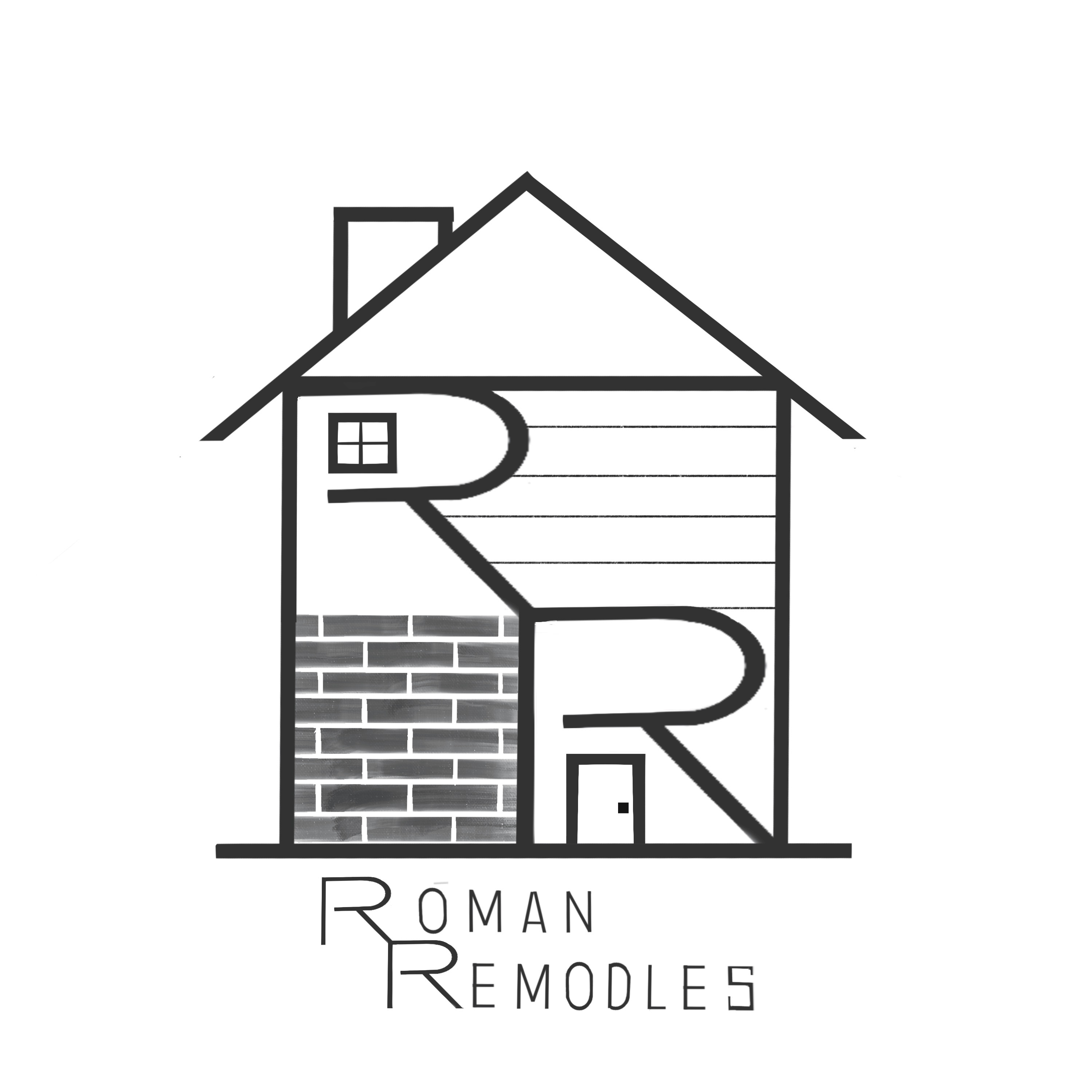 Roman's Remodels Logo