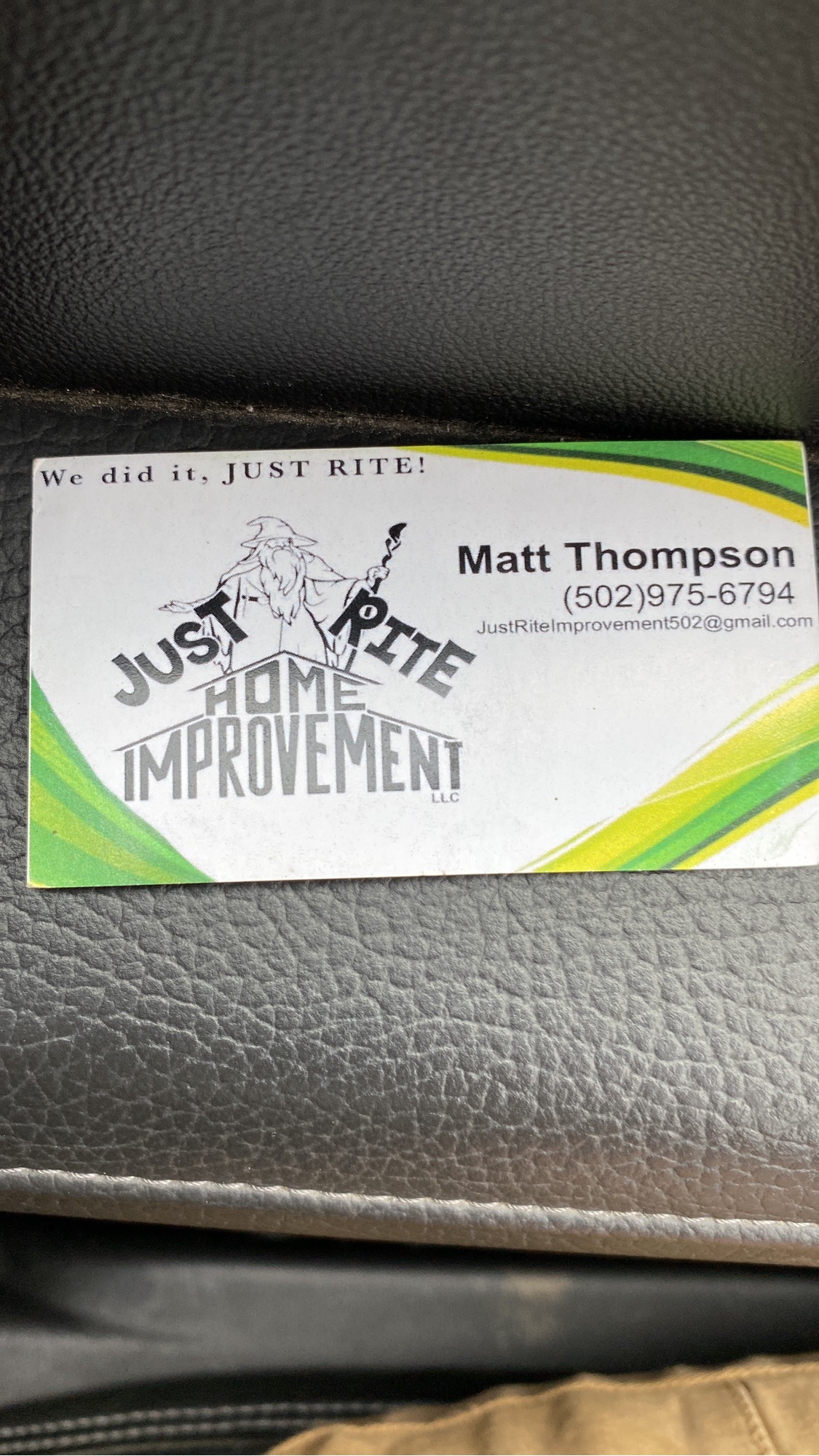 Just Rite Home Improvement, LLC Logo