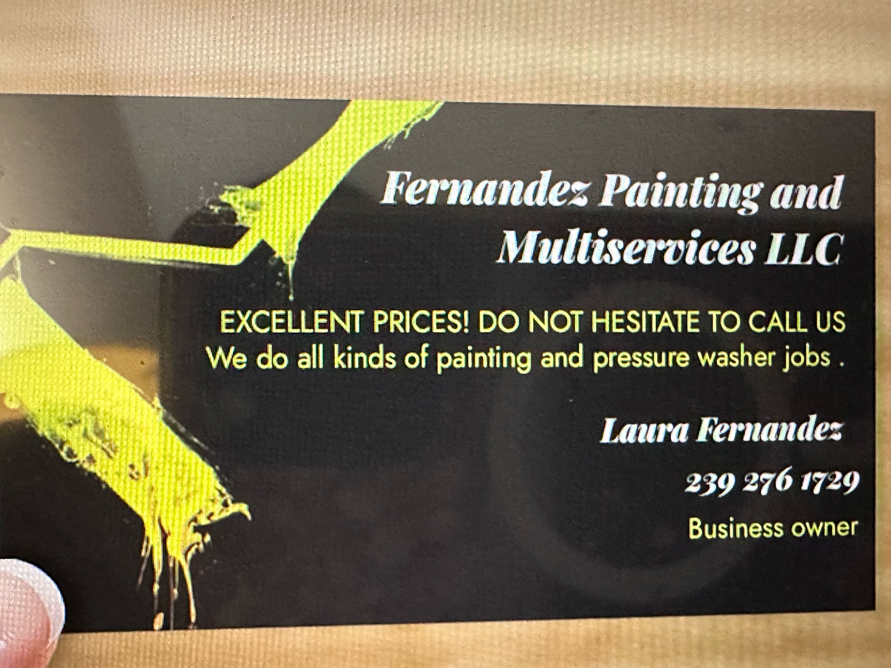 Fernandez Painting & Multi Services Logo