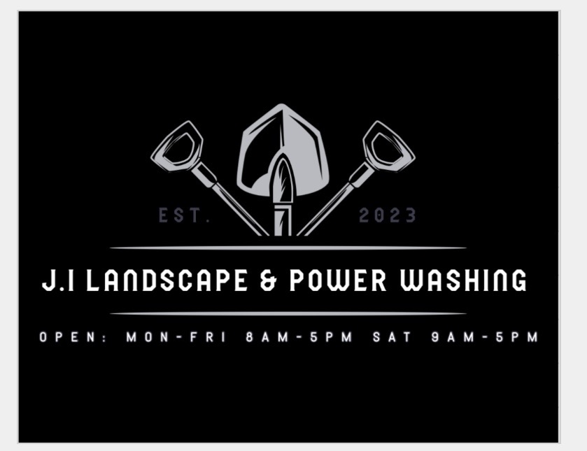 J.I landscape & Power-Wash Logo