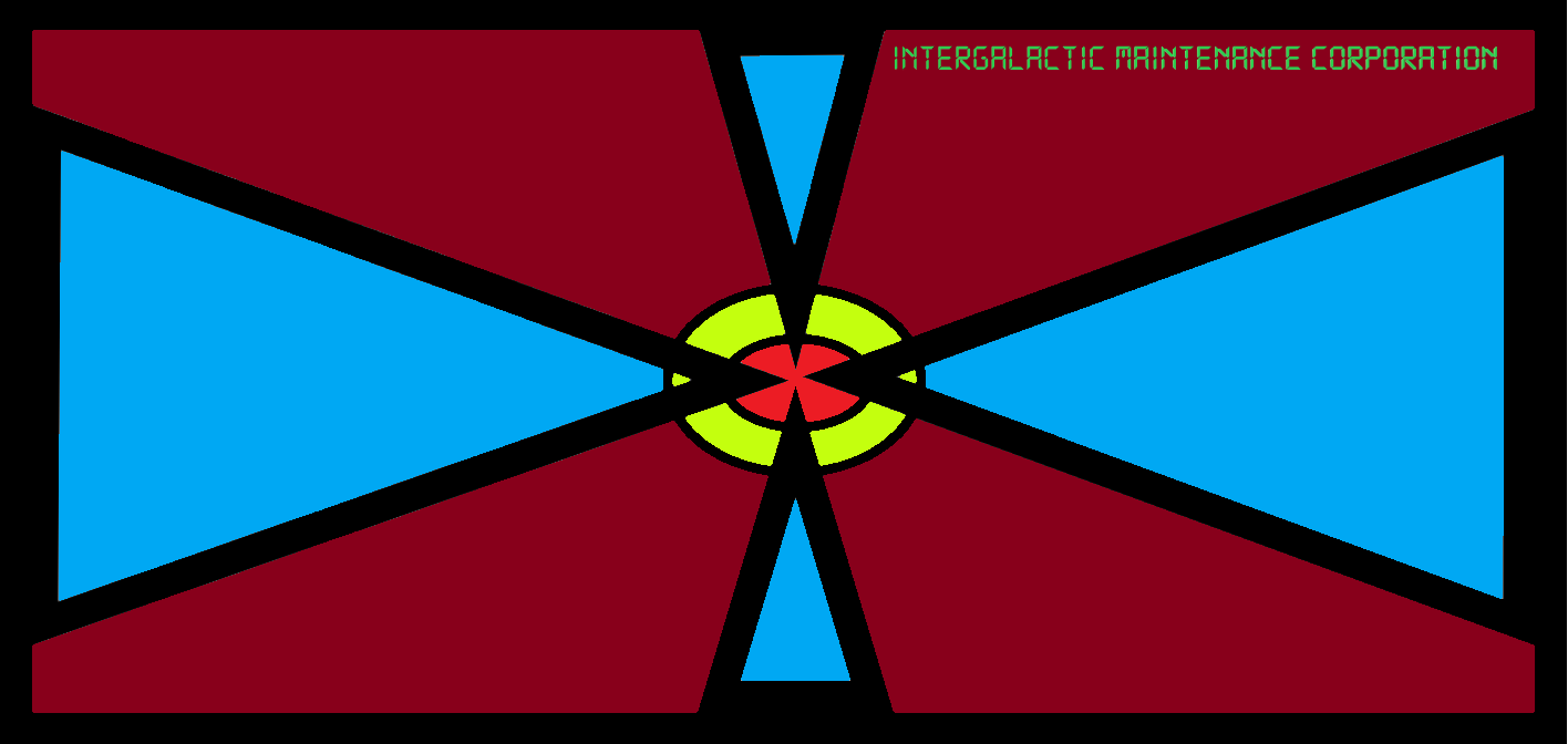 Intergalactic Maintenance, Corp. Logo