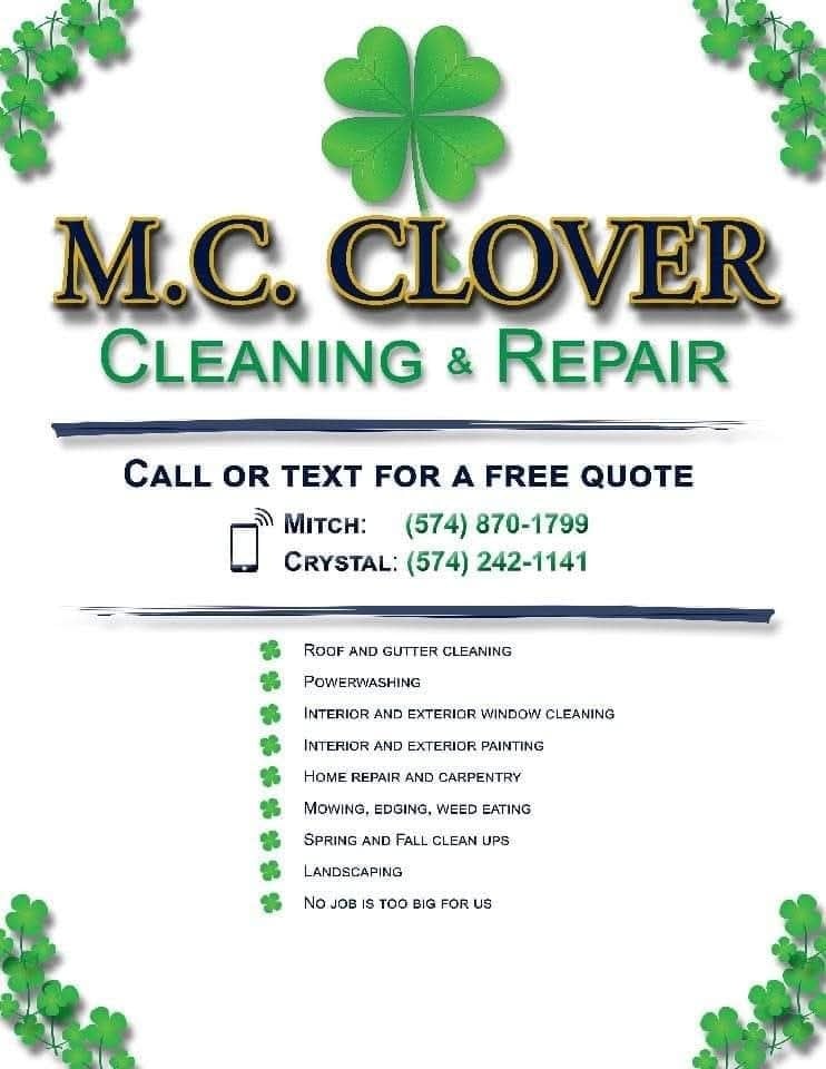 MC Clover Cleaning and Repairs Logo