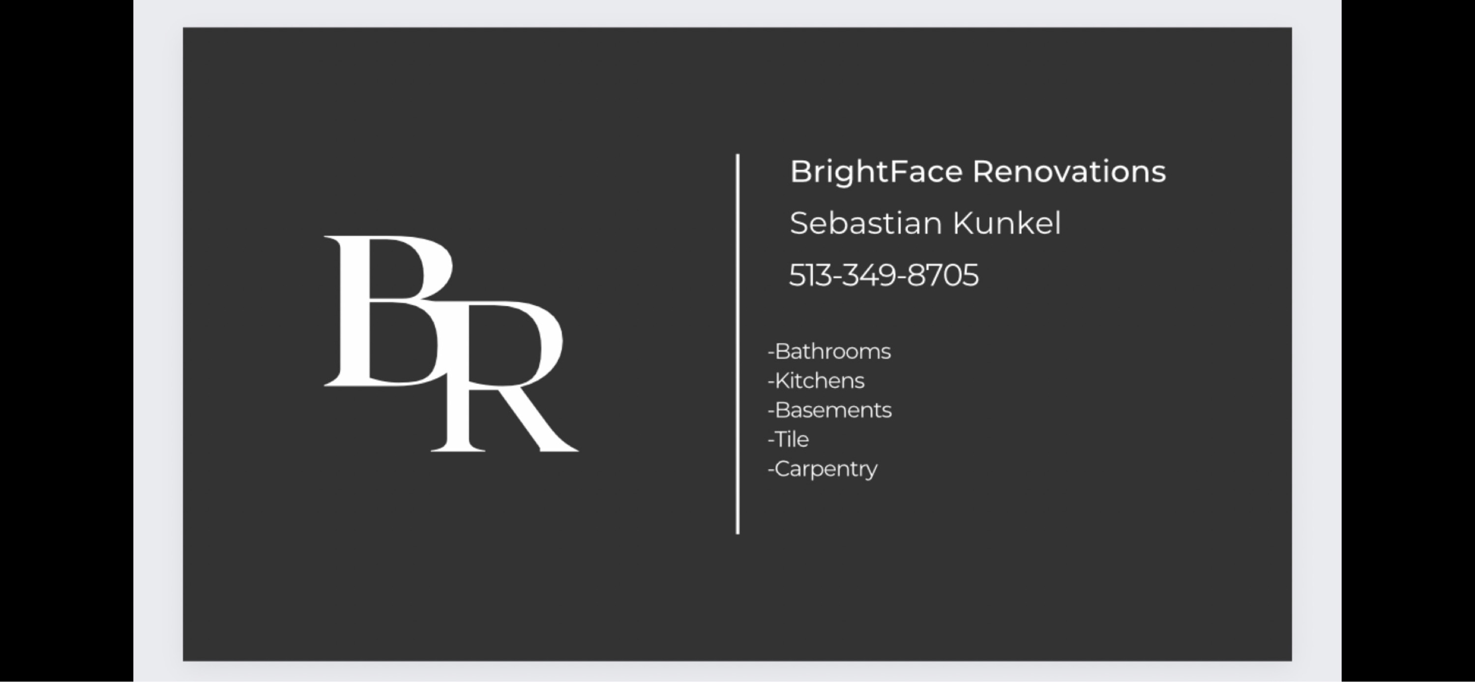 Bright Face Renovations Logo