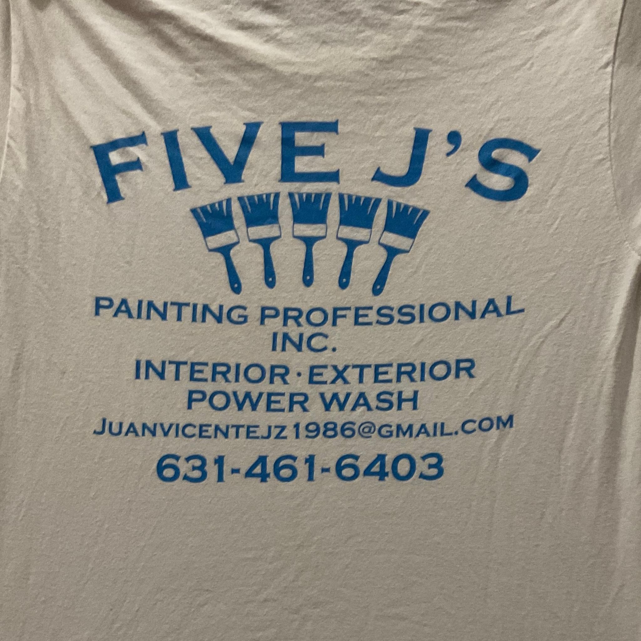 Five J's Painting Inc Logo