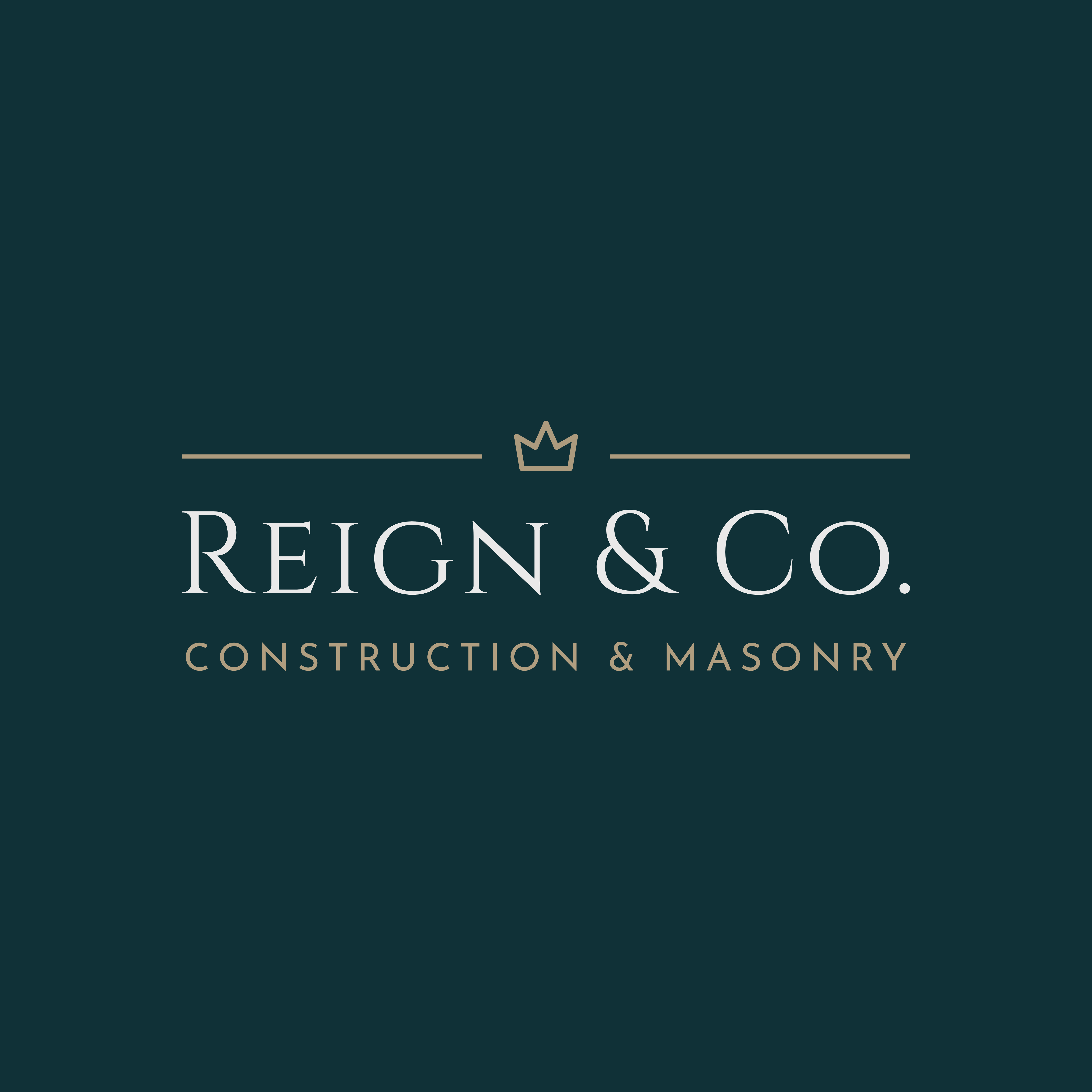 Rain Construction Logo