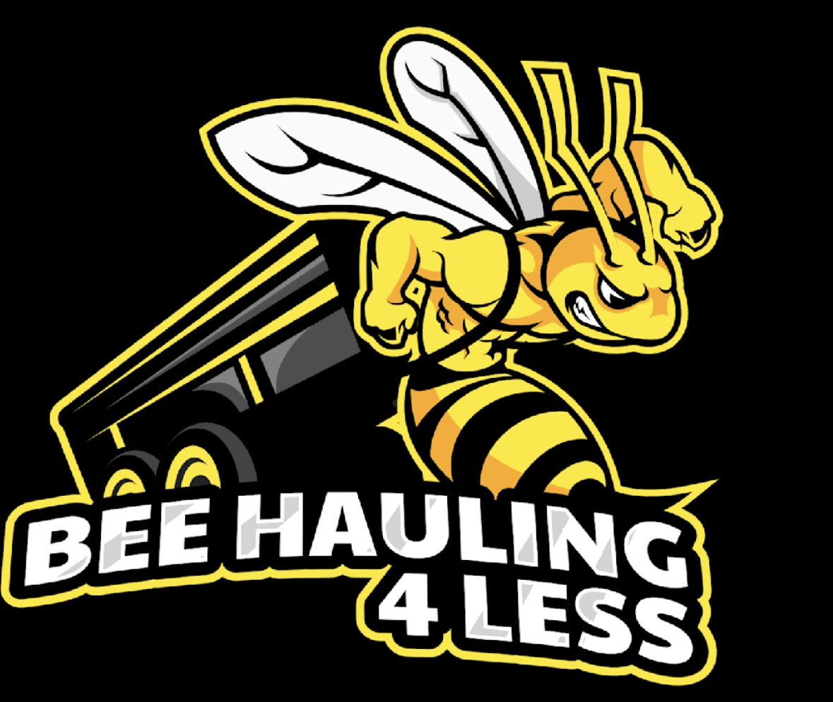 Bee Hauling For Less Logo