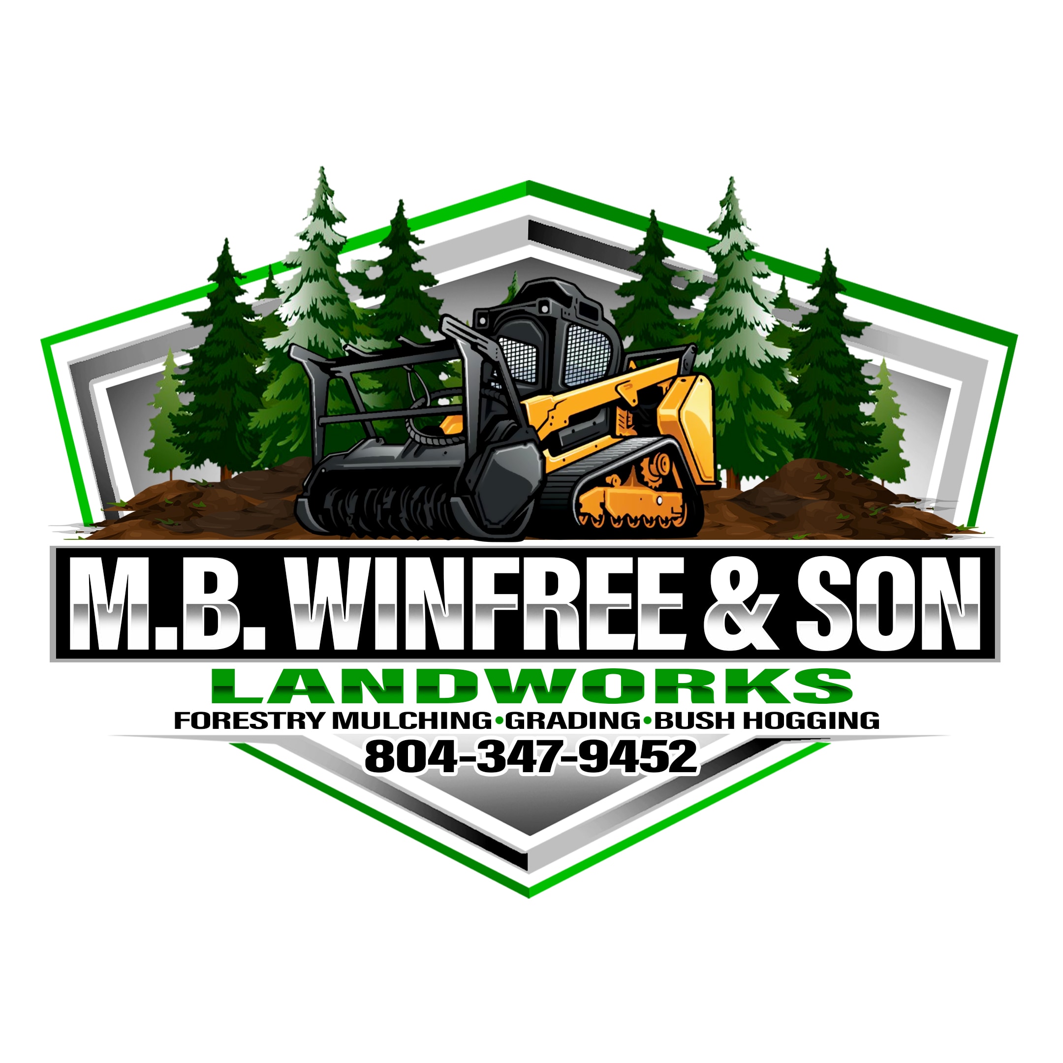 M.B. Winfree & Son Landworks Logo