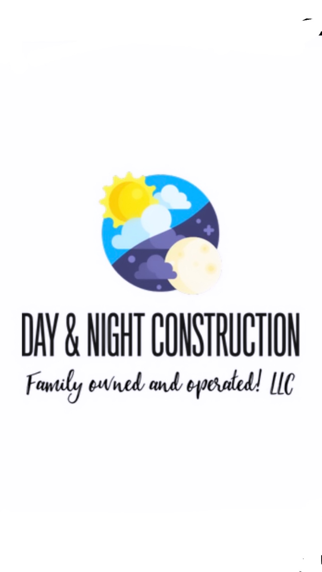 Day & Night Construction Logo