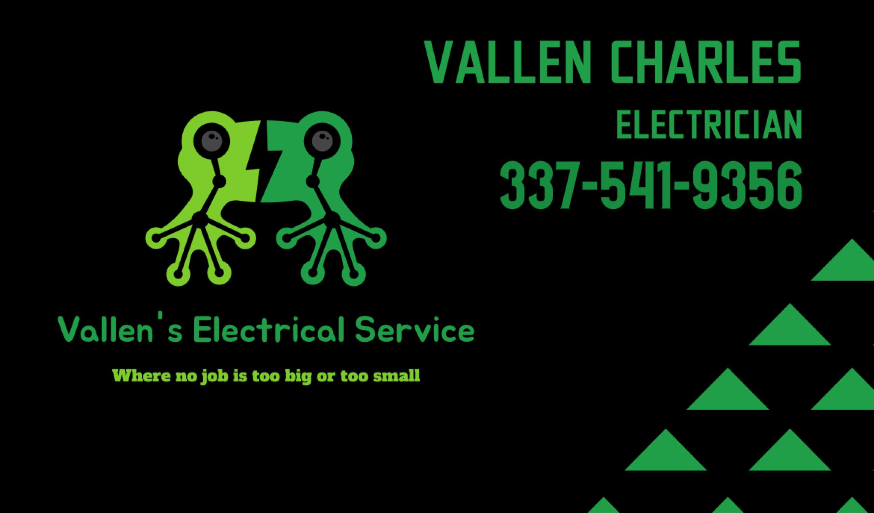 Vallens Electrical Service Logo