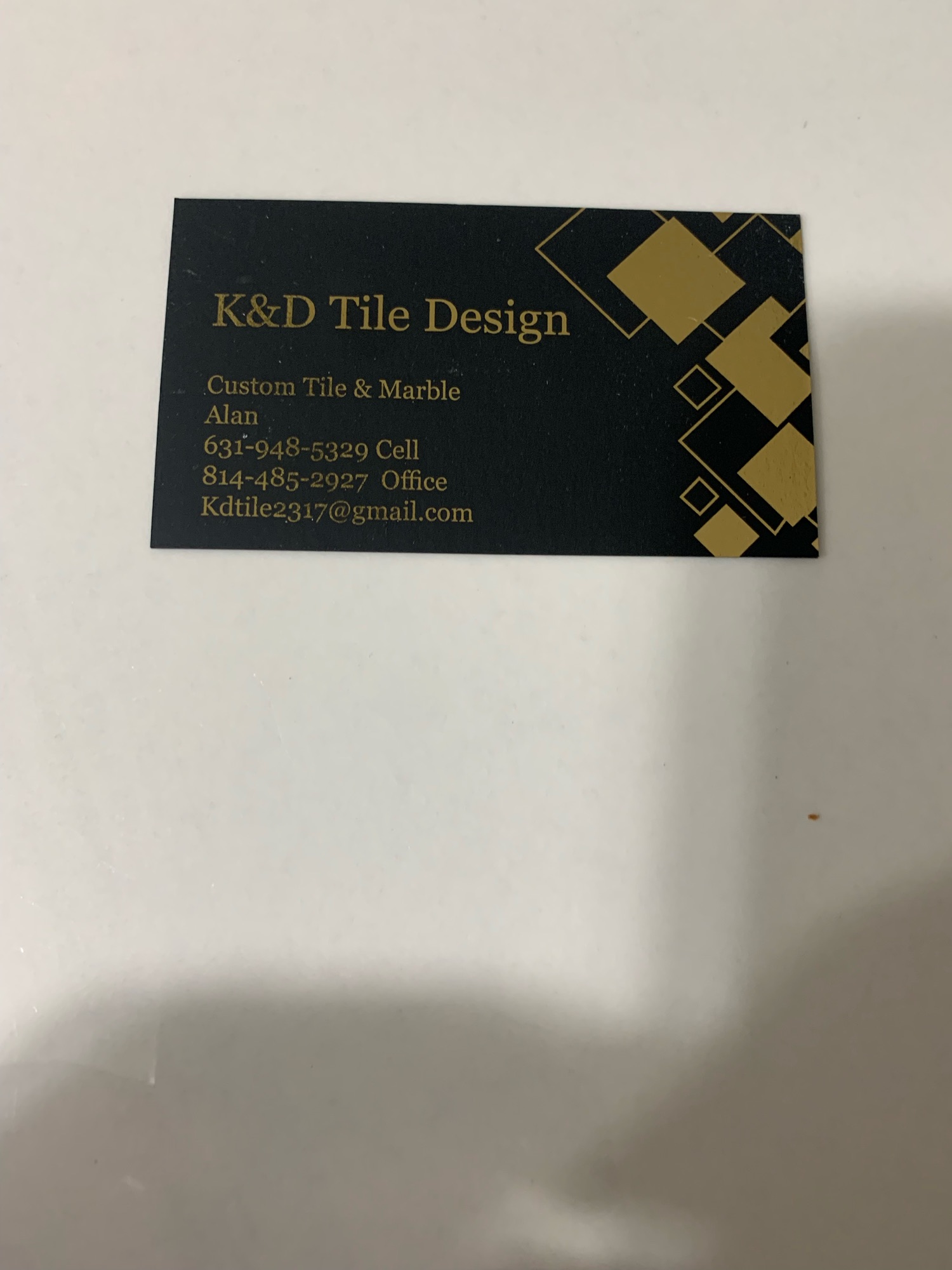 K&D TILE INSTALLATION INC. Logo