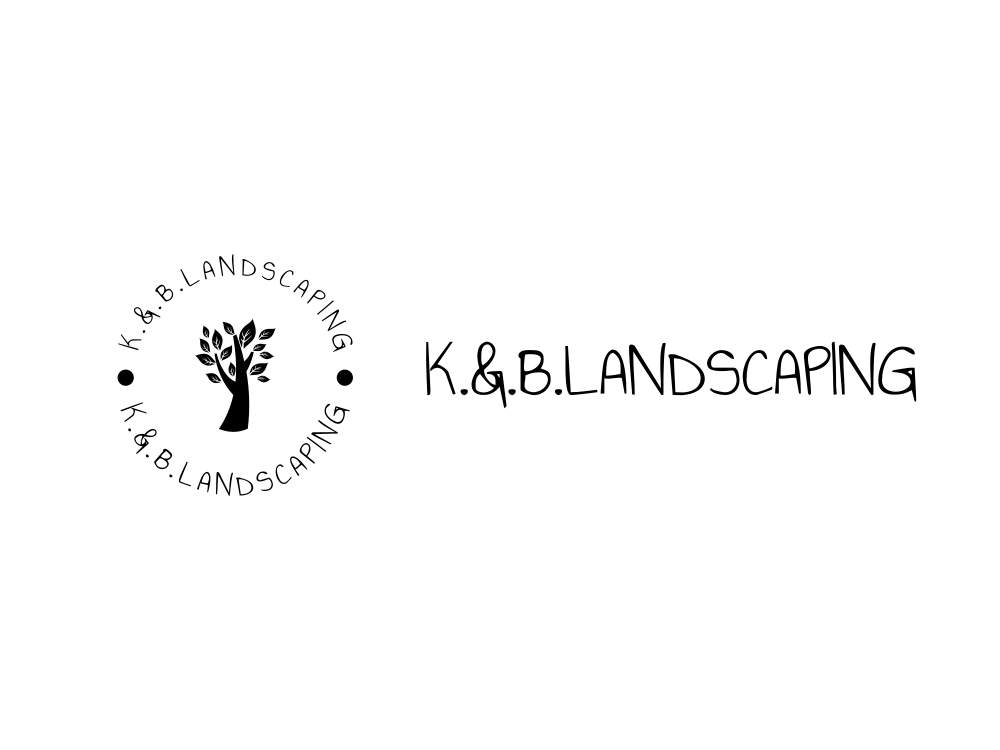 K & B Landscaping Logo