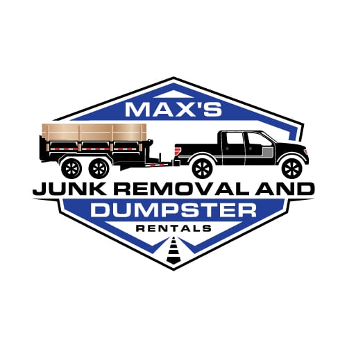 Max's Junk Removal and Dumpster Rentals Logo