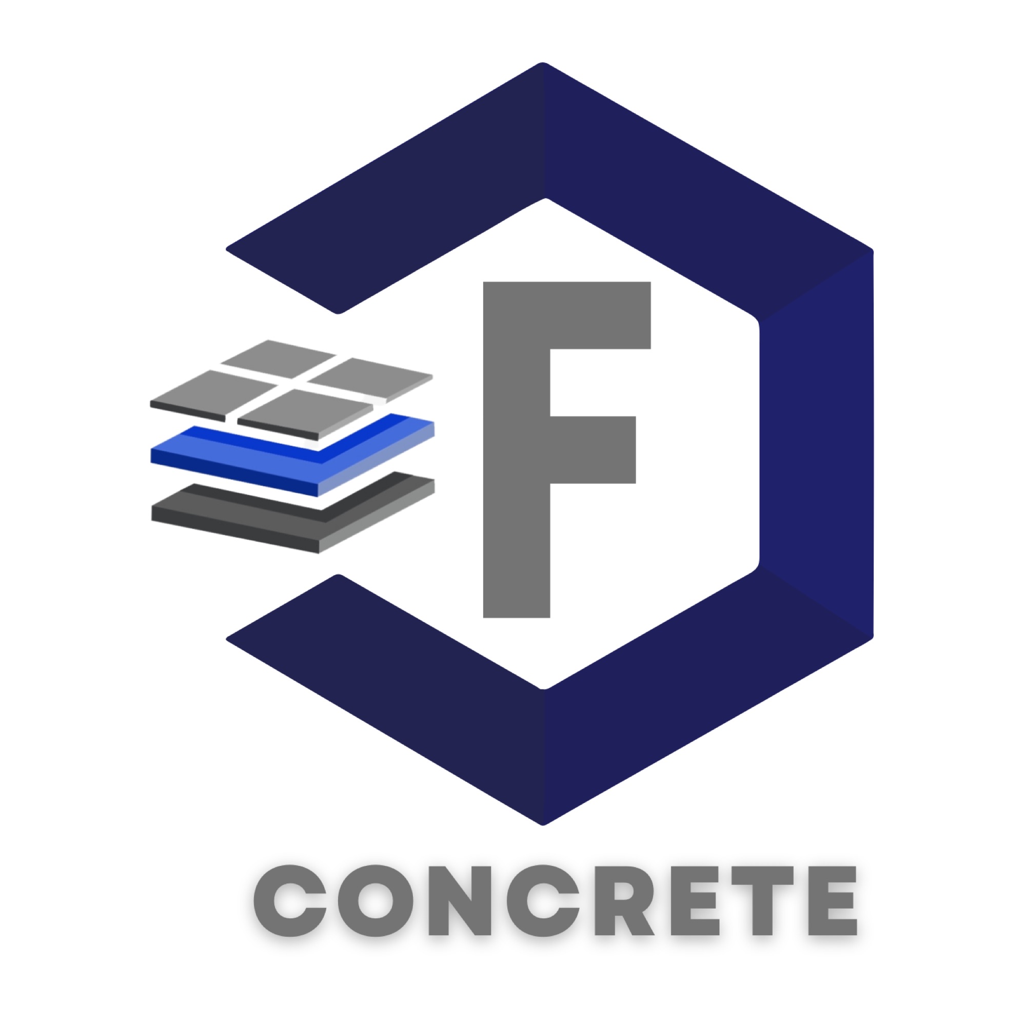 F & D Concrete Logo
