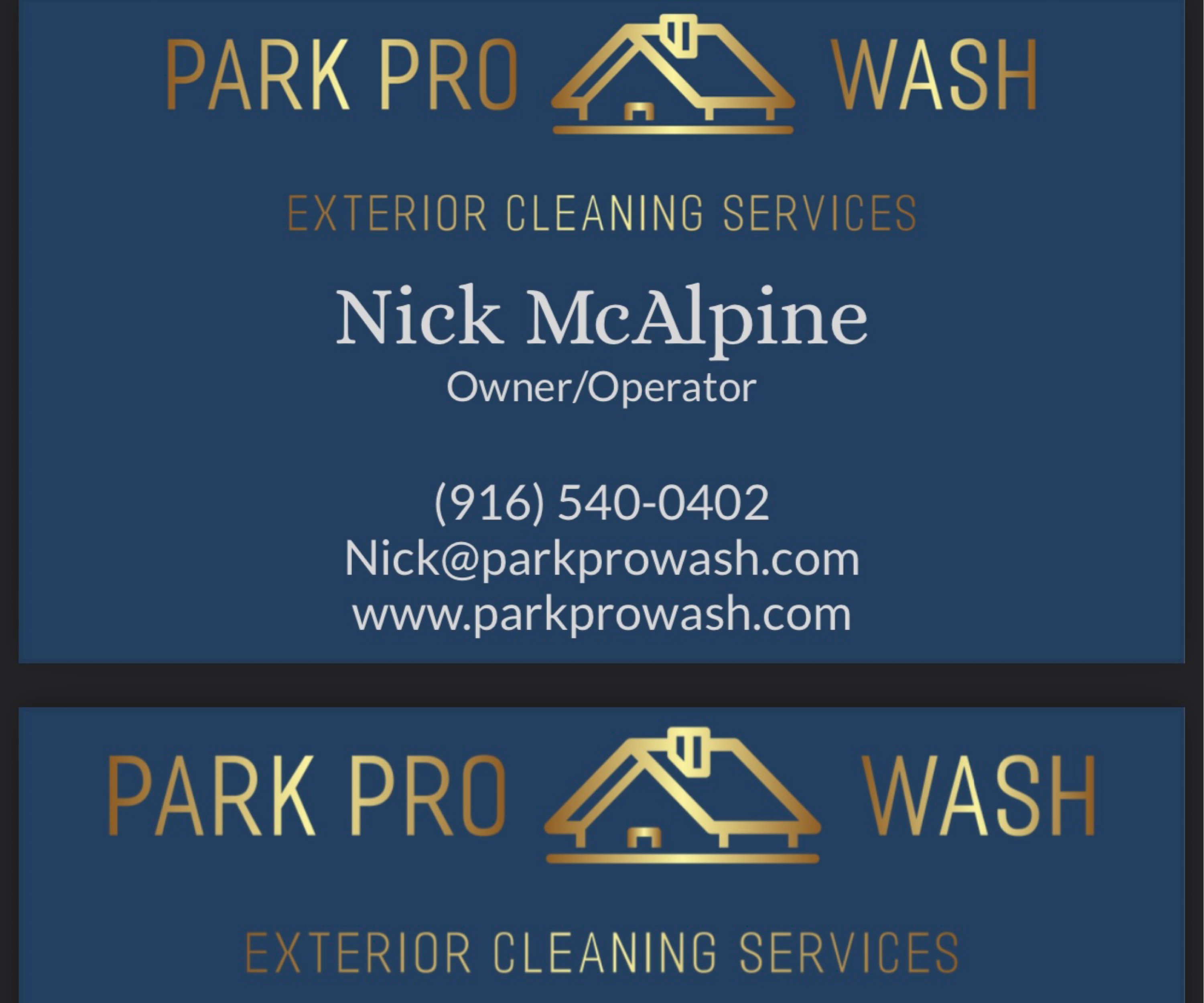 Park Pro Wash, LLC - Unlicensed Contractor Logo