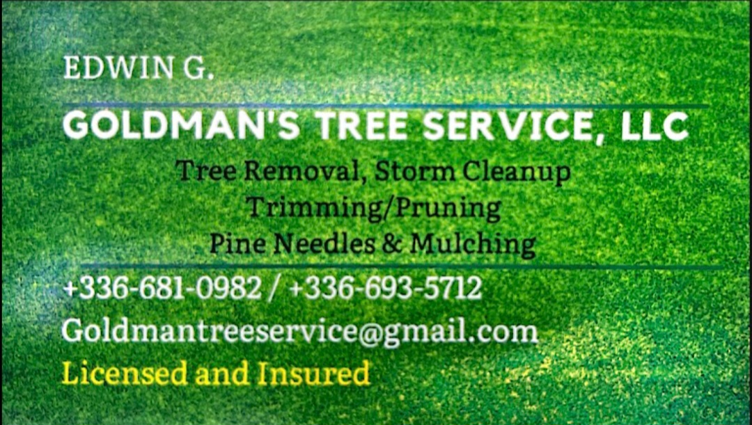 Goldman's Tree Service Logo