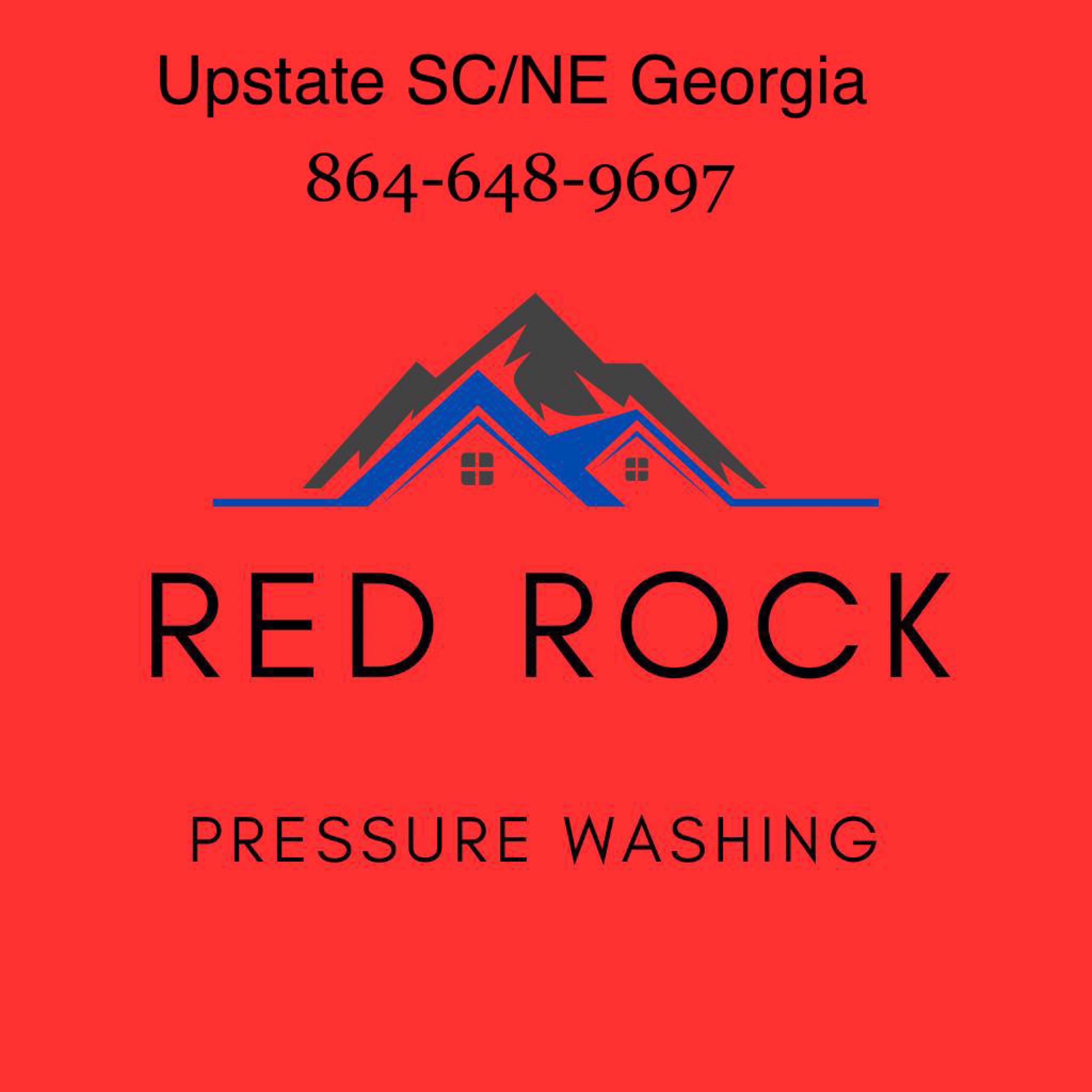 Red Rock Pressure Washing Logo