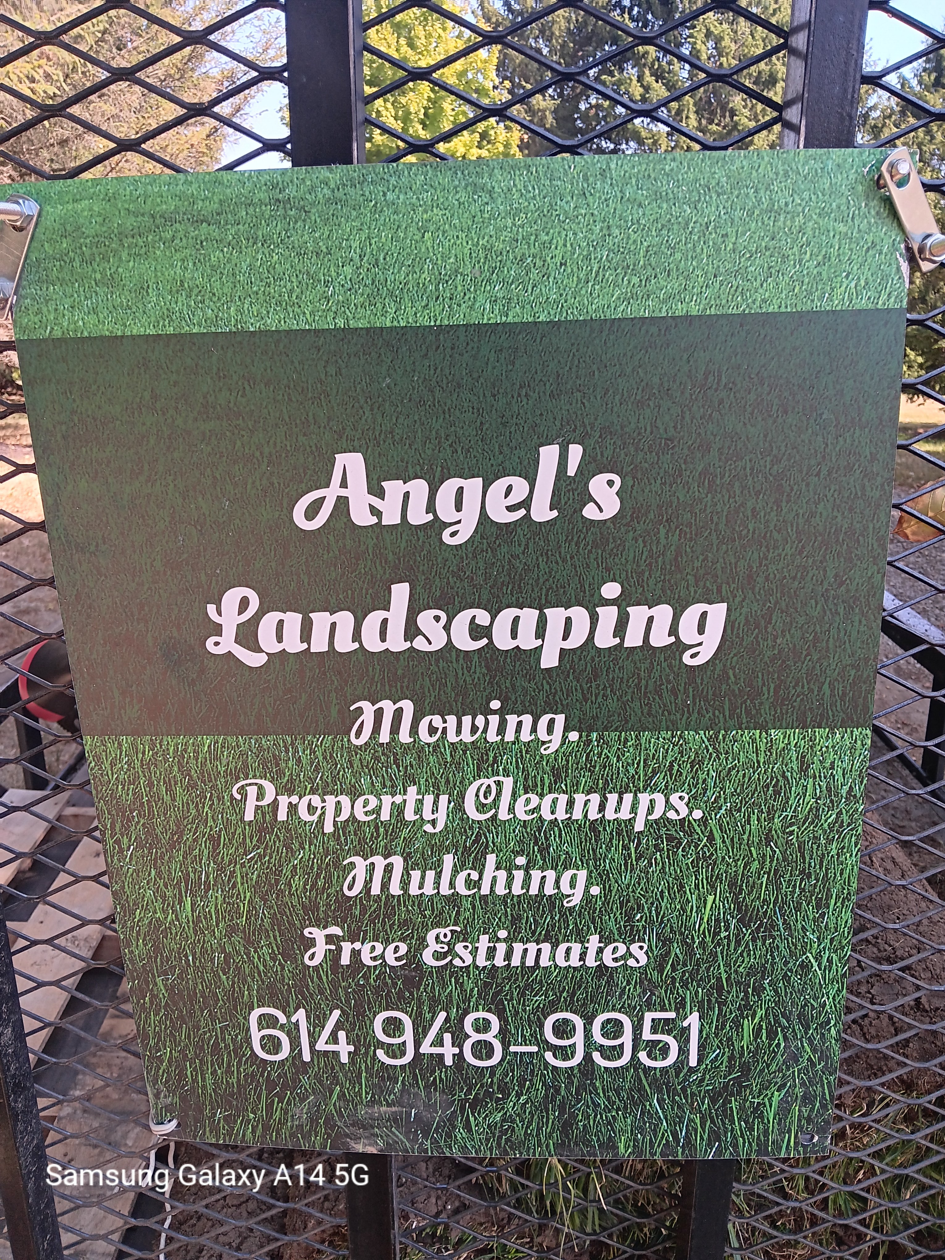 Angel's Landscaping Logo