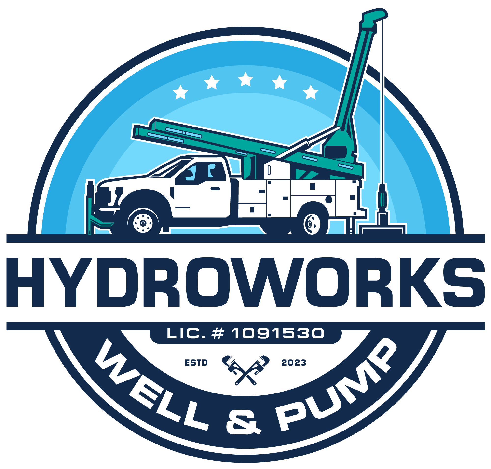 Hydro Works Well & Pump Logo