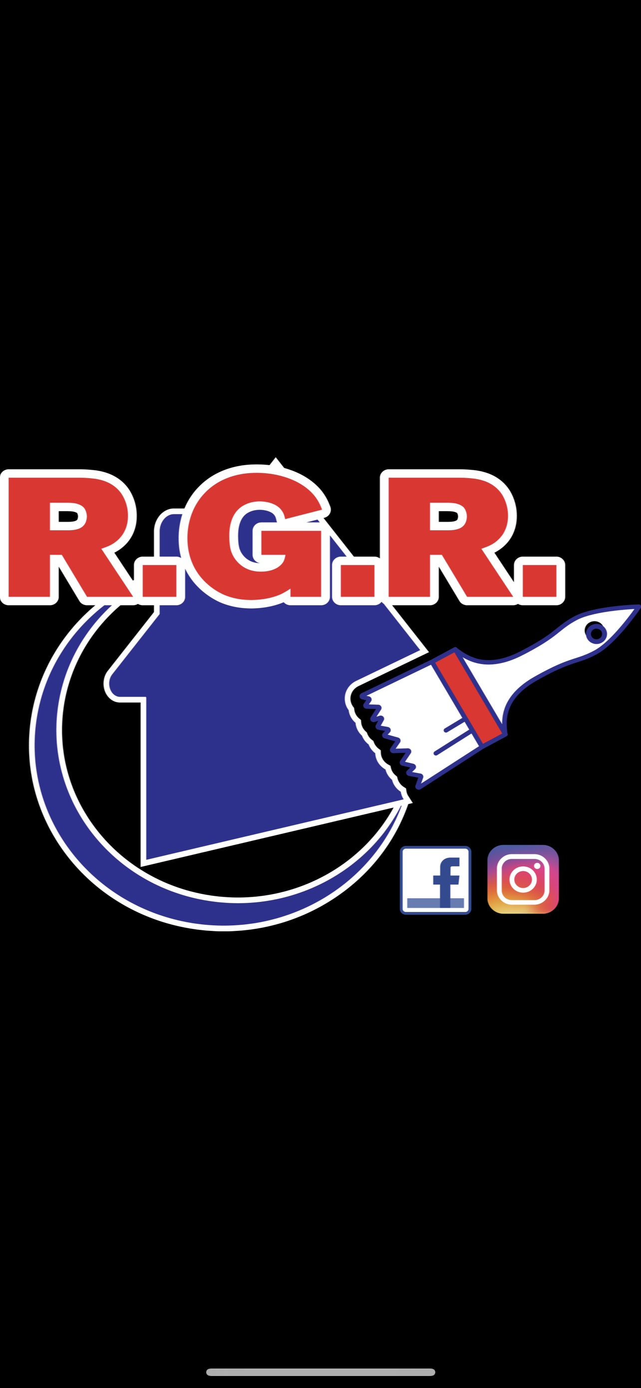 R.G.R. CUSTOM PAINTING, LLC Logo