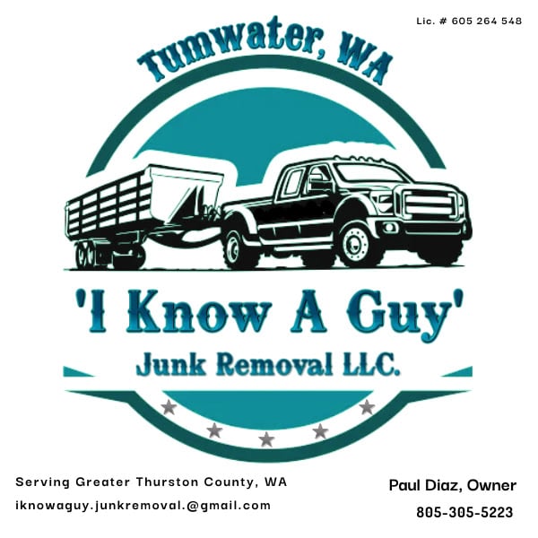 'I Know A Guy' Junk Removal LLC Logo