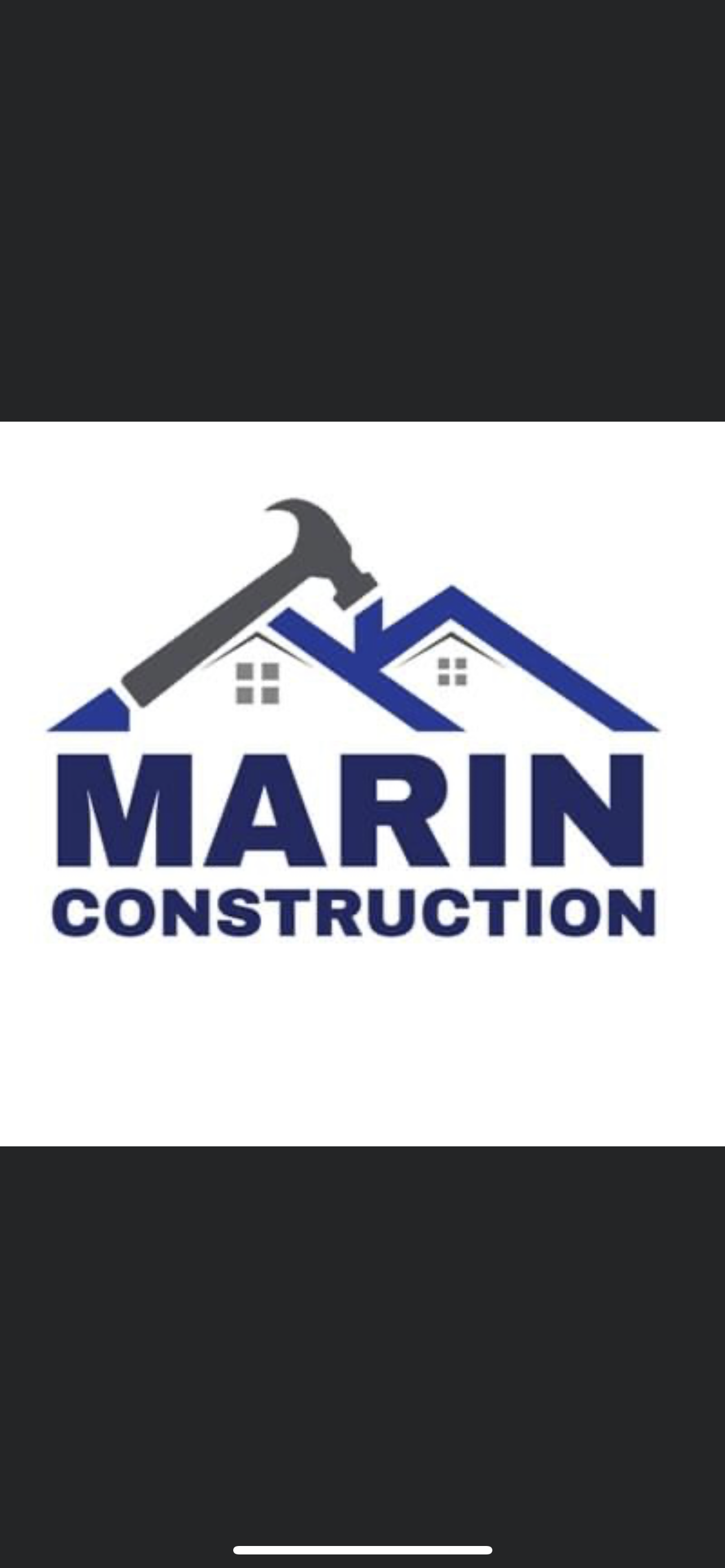 Marin Construction Logo