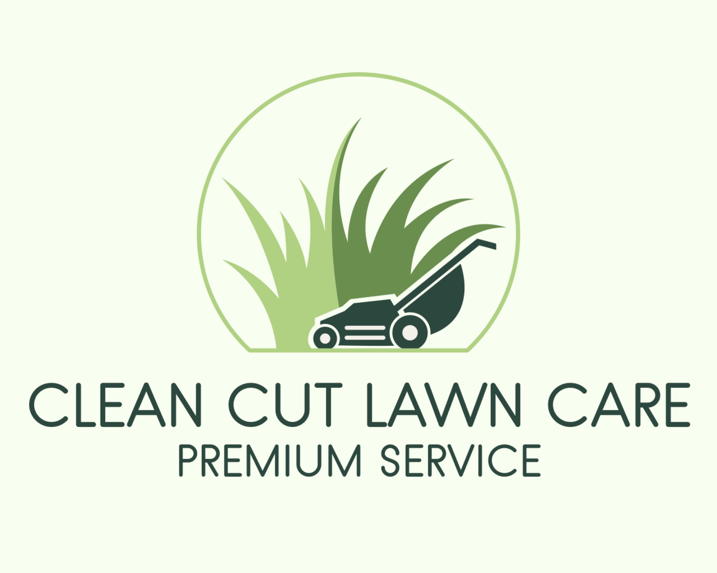 Clean Cut Lawn Care Logo