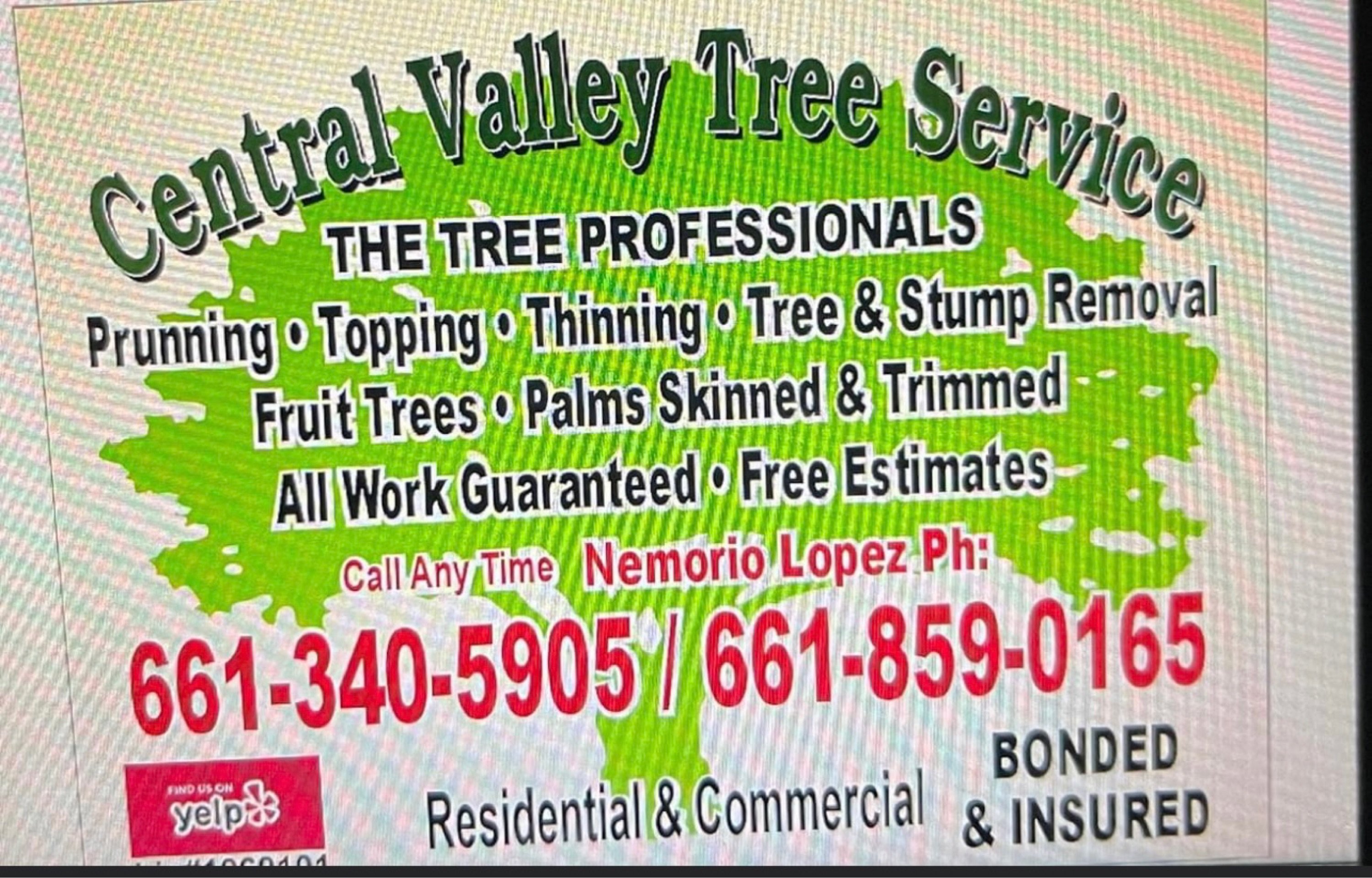 Central Valley Tree Services Logo