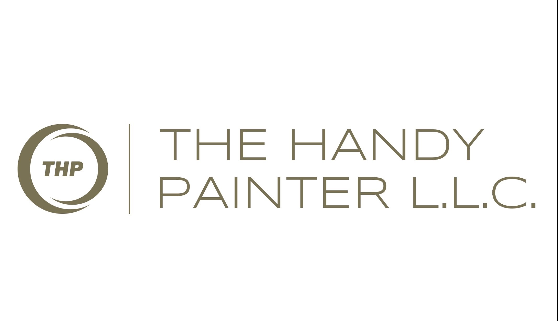 THE HANDY PAINTER L.L.C Logo