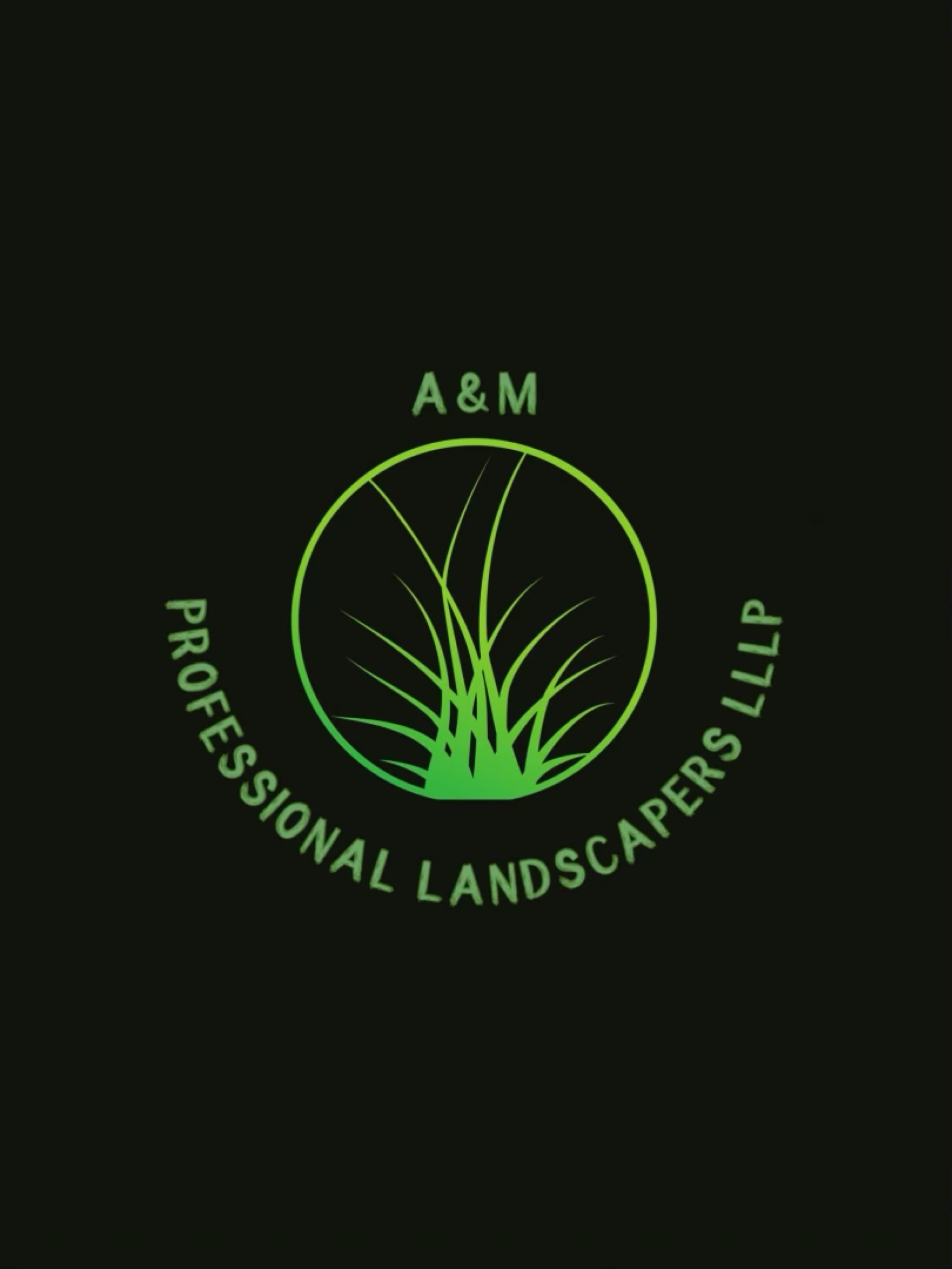 A&M Professional Landscapers Logo