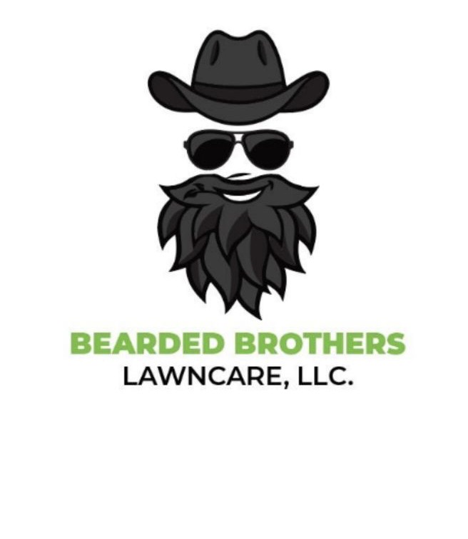 Bearded Brothers Lawn care Logo