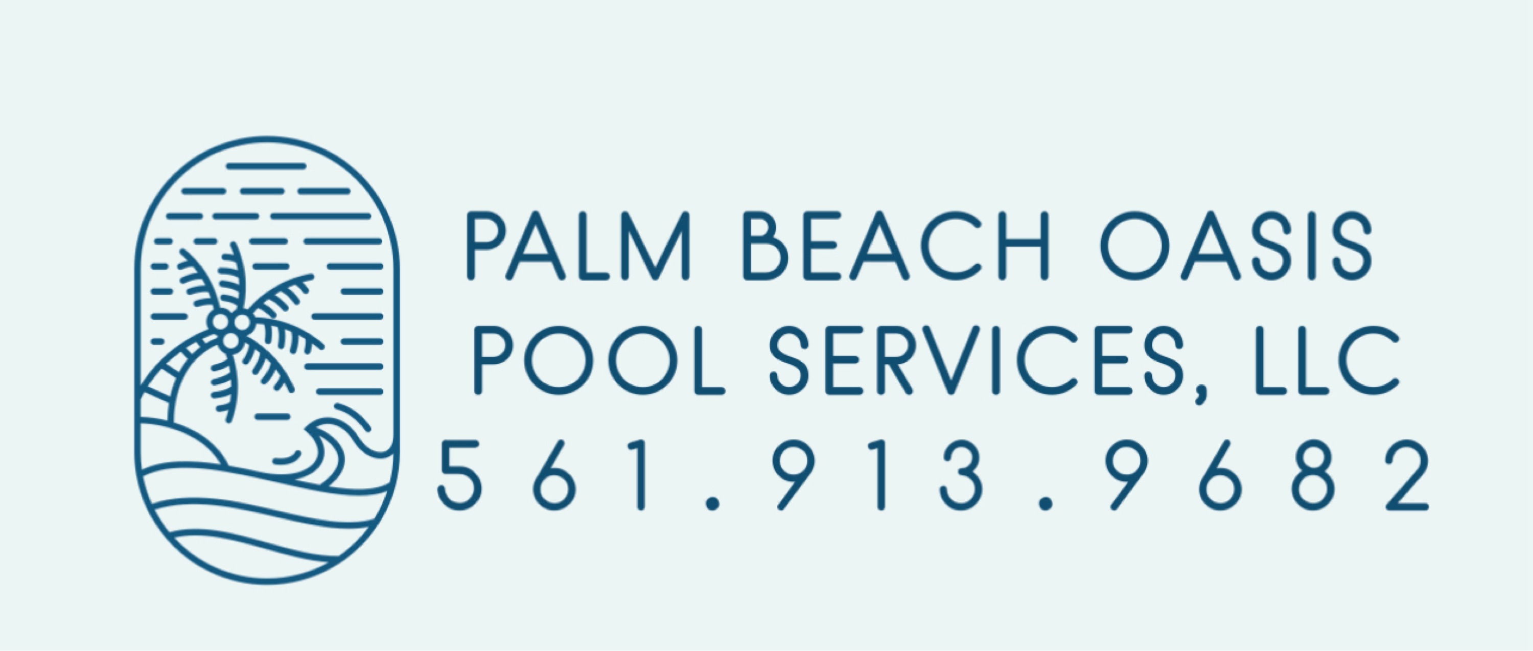 Palm Beach Oasis Pool Services, LLC Logo