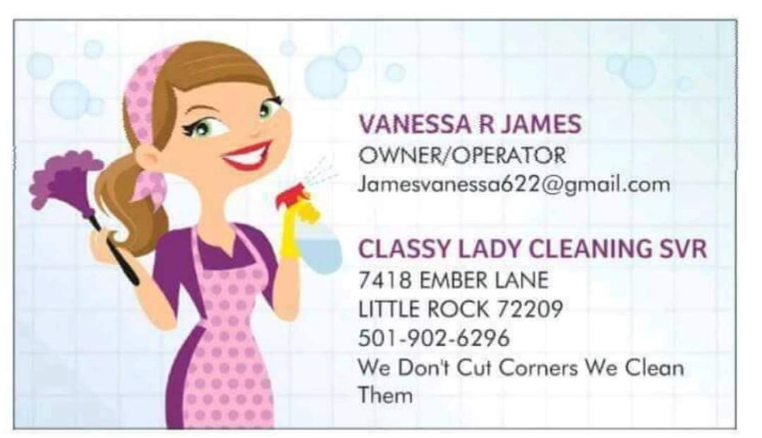 Classy Lady Cleaning Service Logo