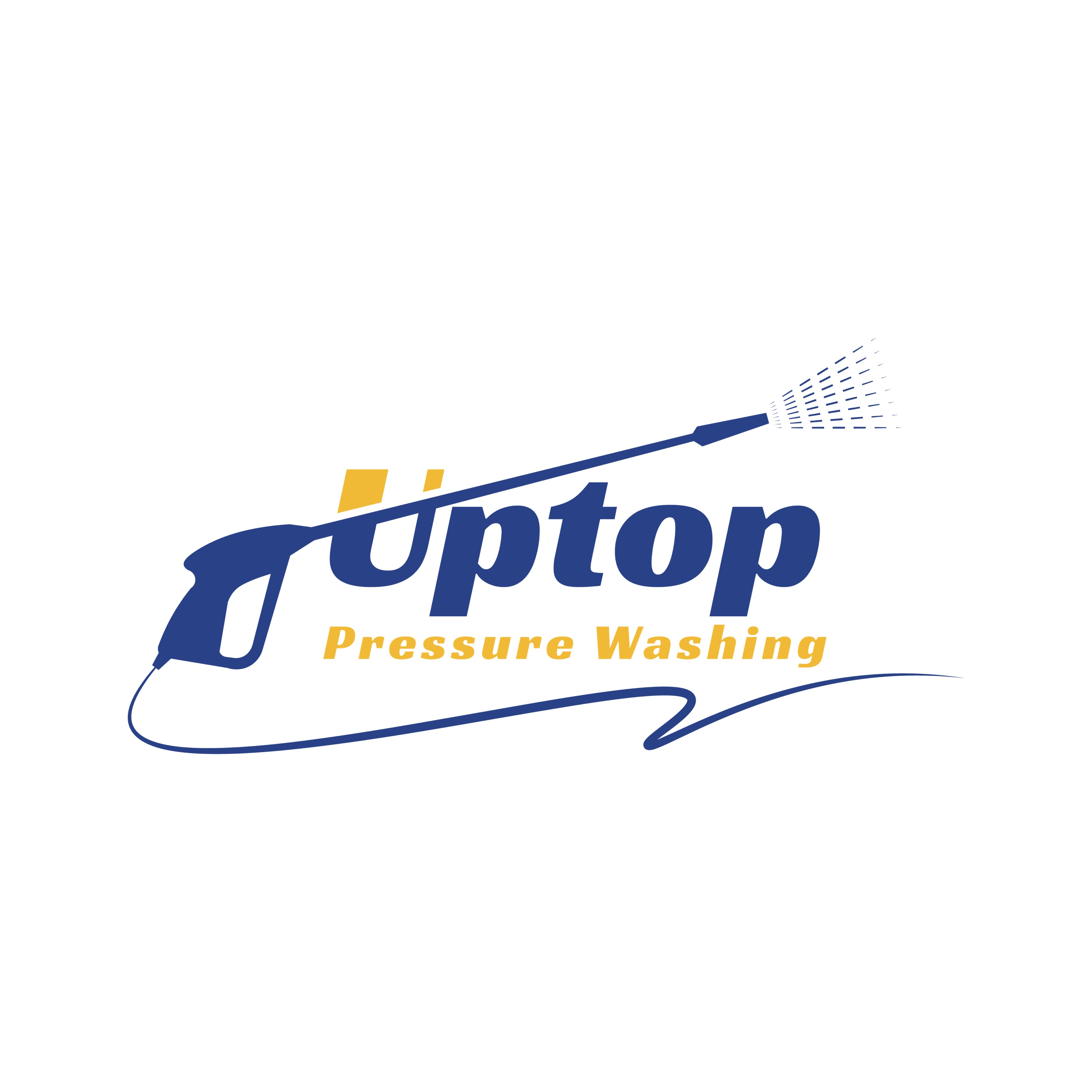Uptop Pressure Washing Logo
