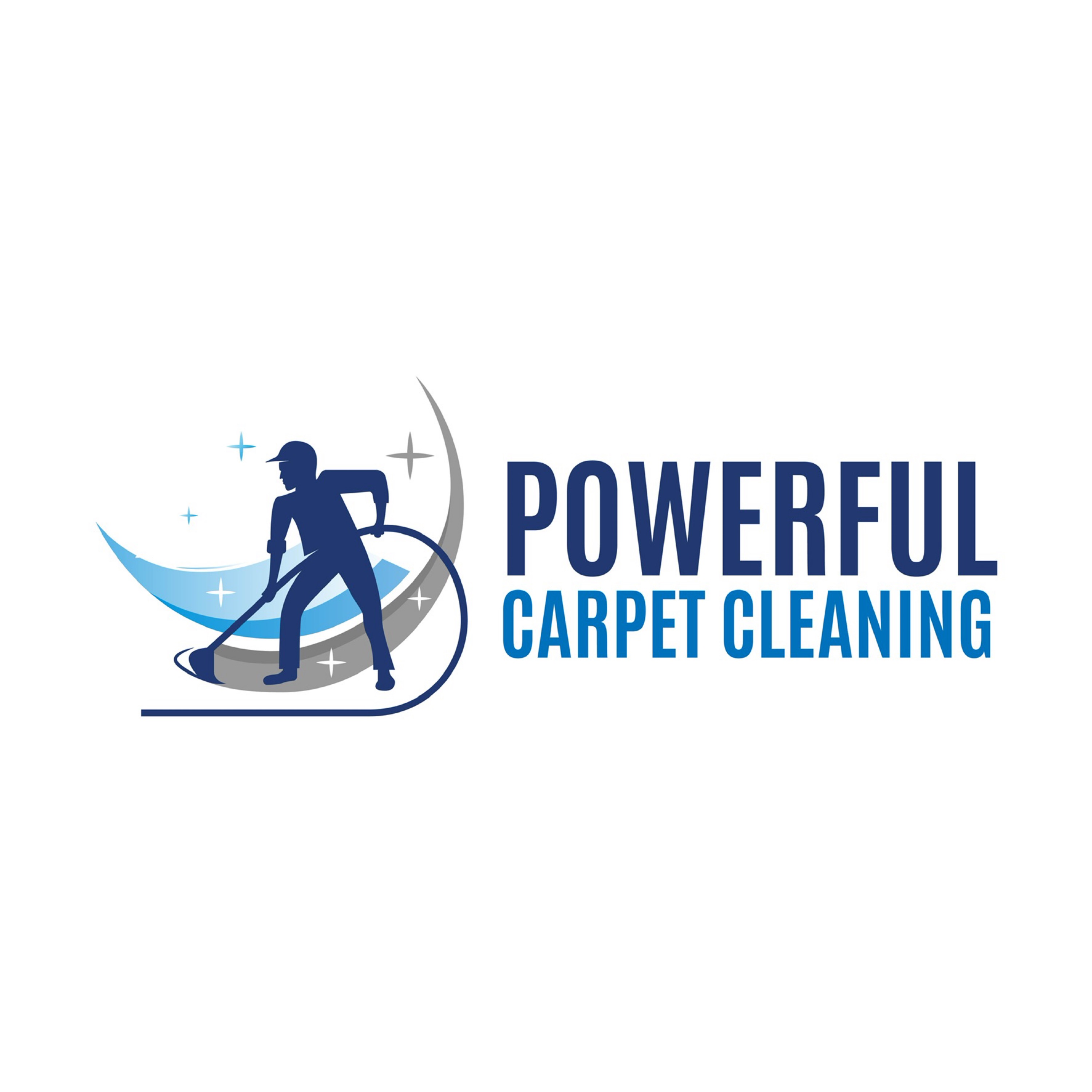 Powerful Carpet Cleaning Logo