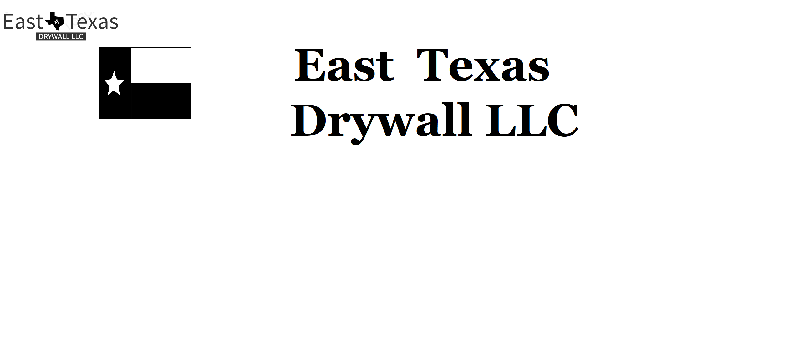 East Texas Drywall Logo