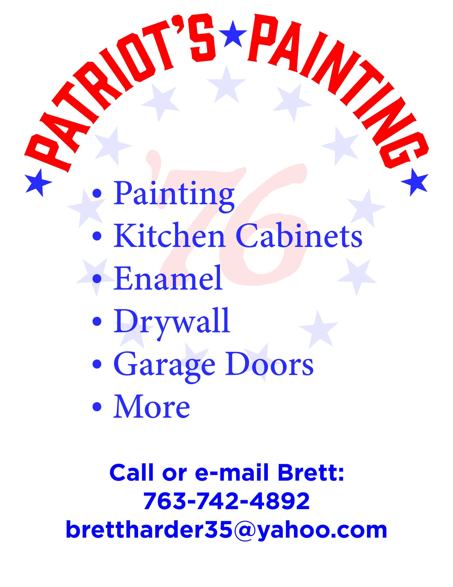 Patriots Painting, LLC Logo