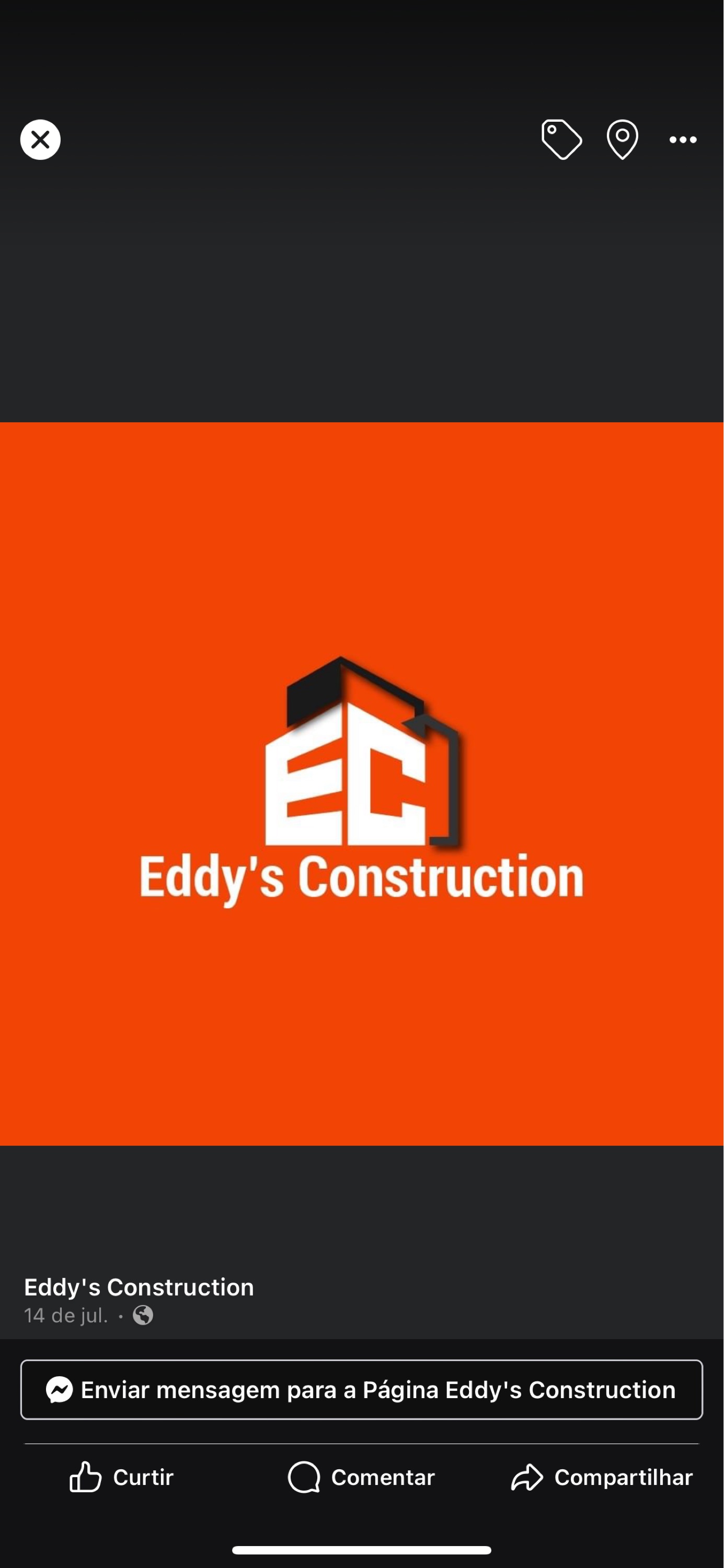 Eddy's Construction Corporation Logo