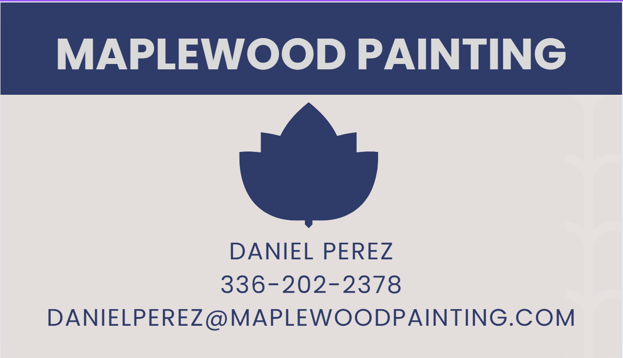 Maplewood Painting Logo